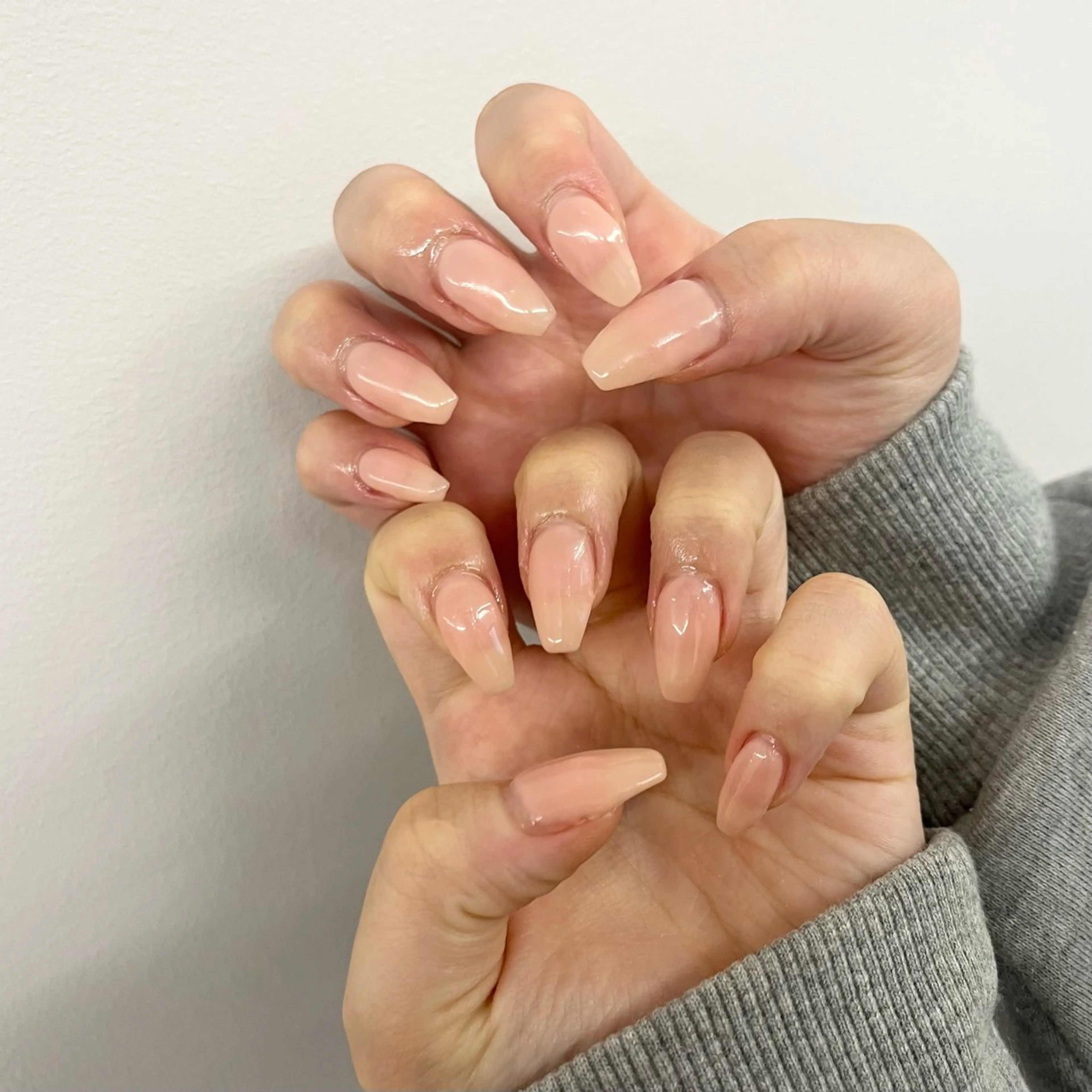 ネイル ワンカラーネイル ෆ‪Yura Nailෆ‪のネイルデザイン