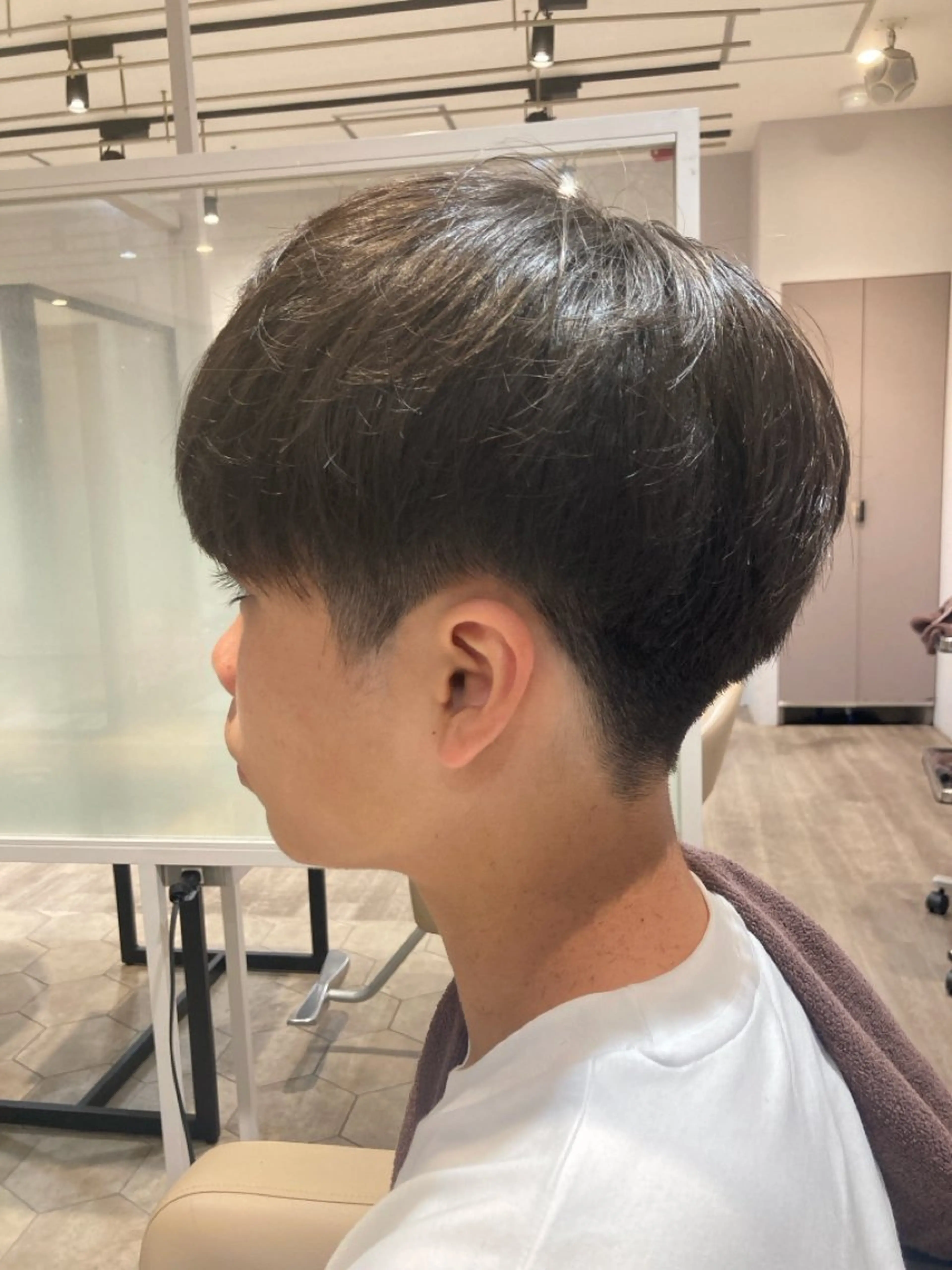 メンズ カラー/カット パーマtoshikiのヘアスタイル