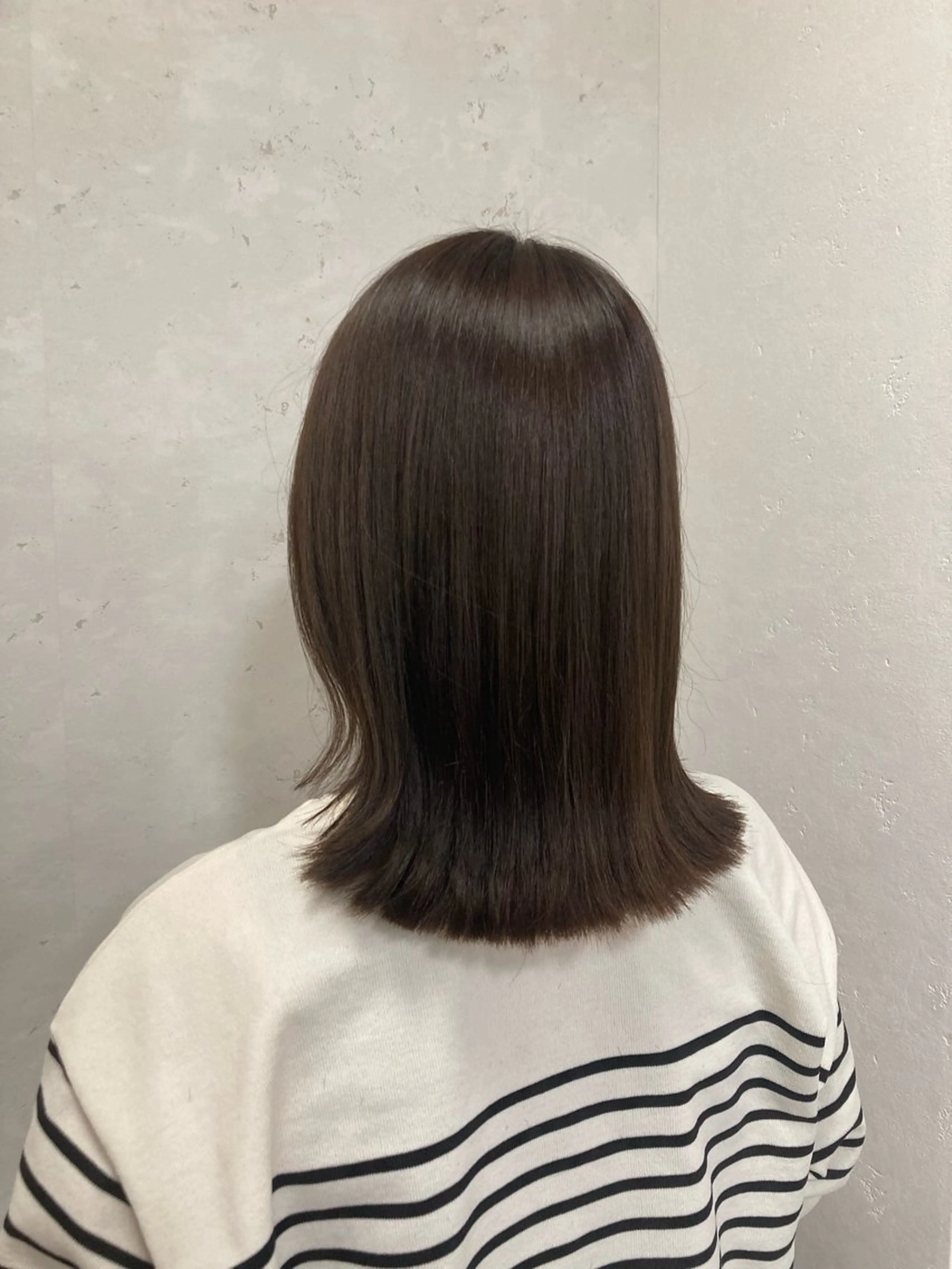 ミディアム カラー 髪質改善 TOMOMIのヘアスタイル