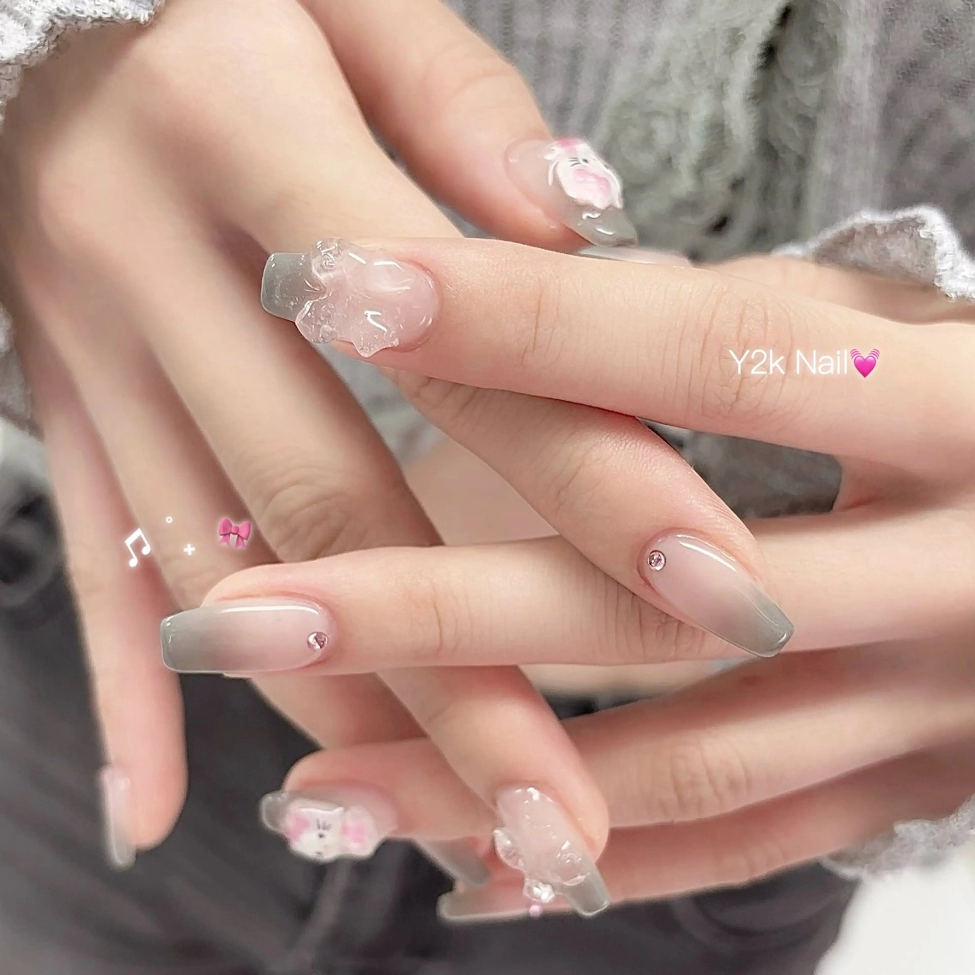 ネイル グラデーション ハンドネイル Arowa 伊田のネイルデザイン