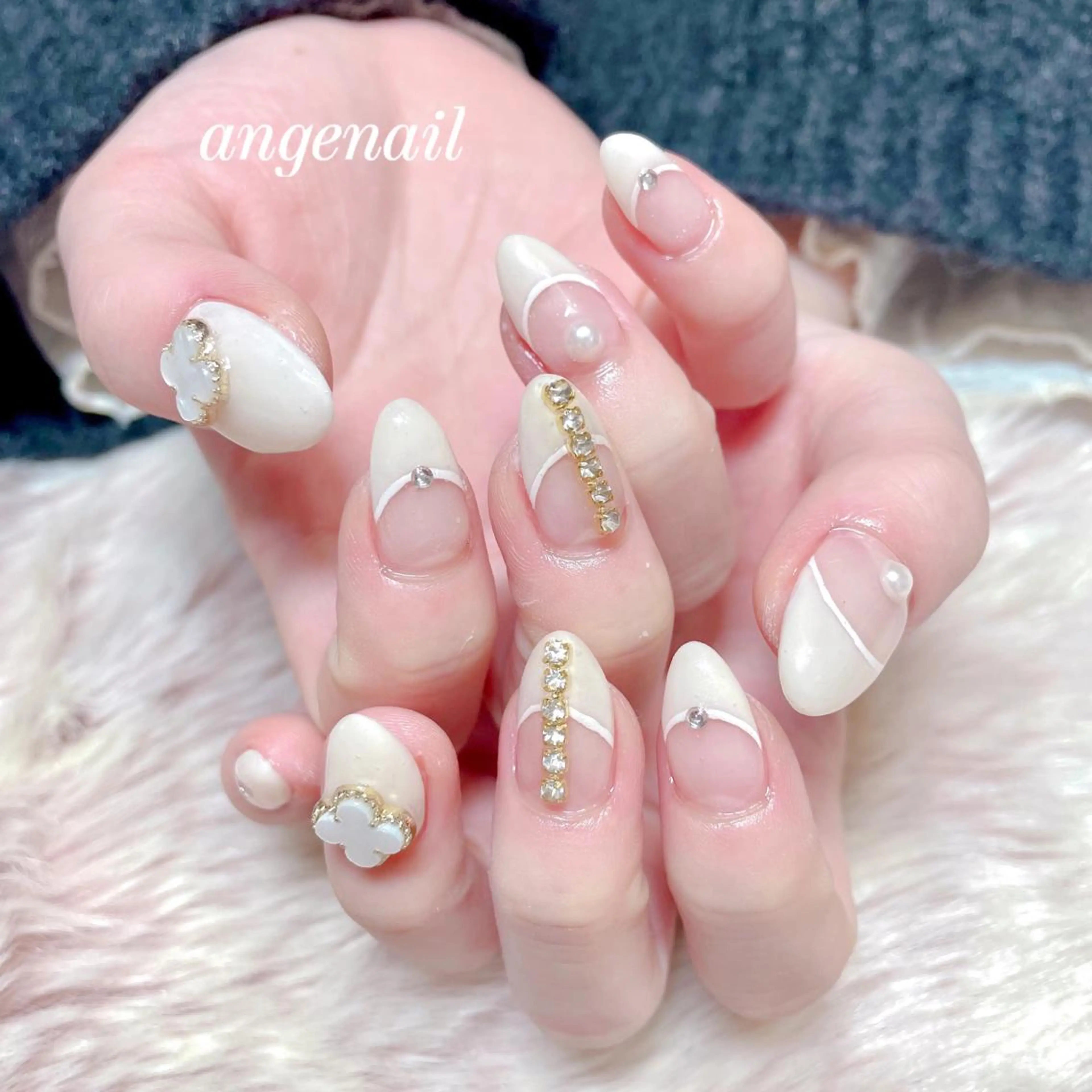 ネイル ハンドネイル オーナーネイリスト MAKIのネイルデザイン