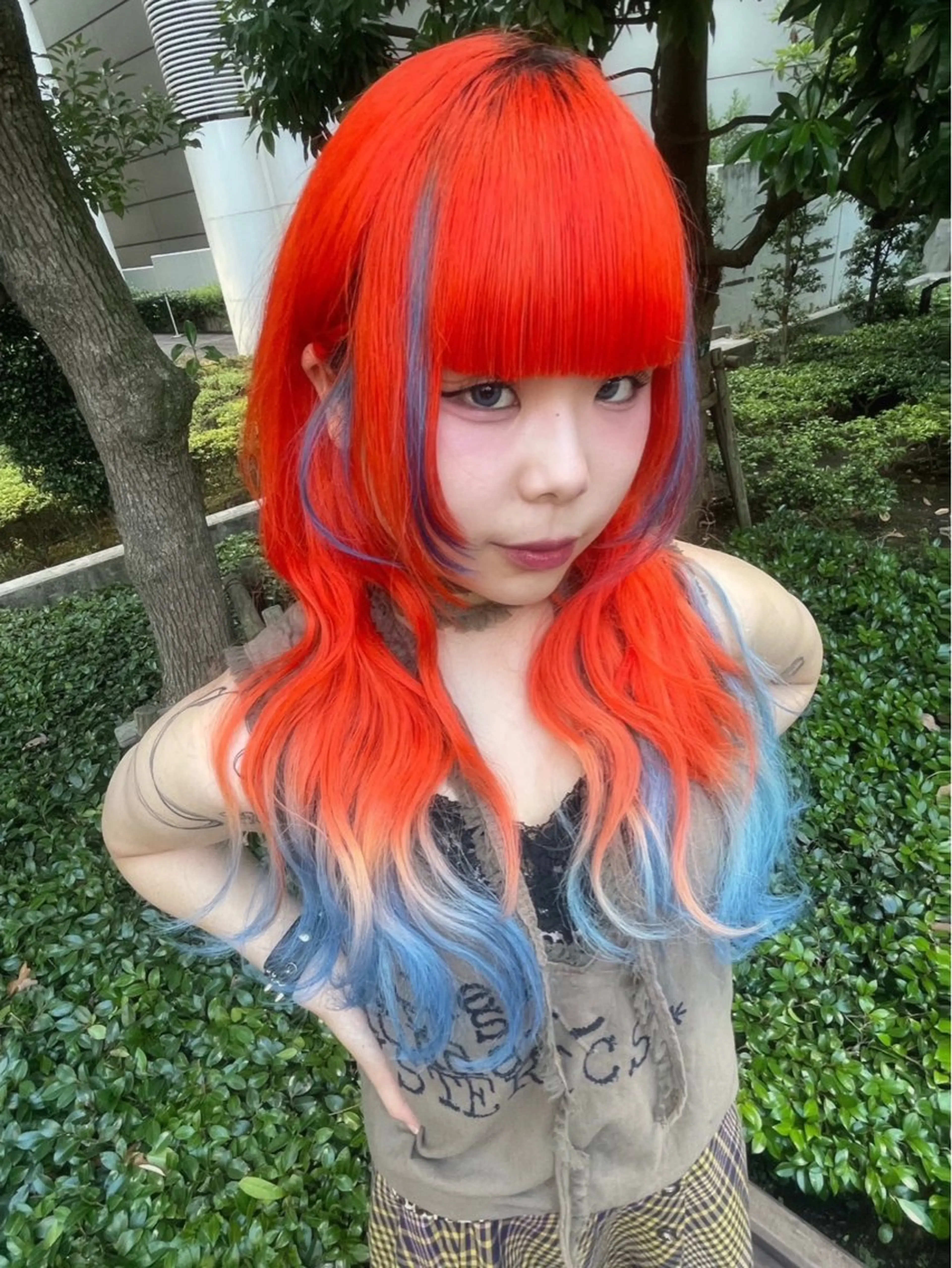 カラー デザイン/ハッシュ レイヤー/senaのヘアスタイル