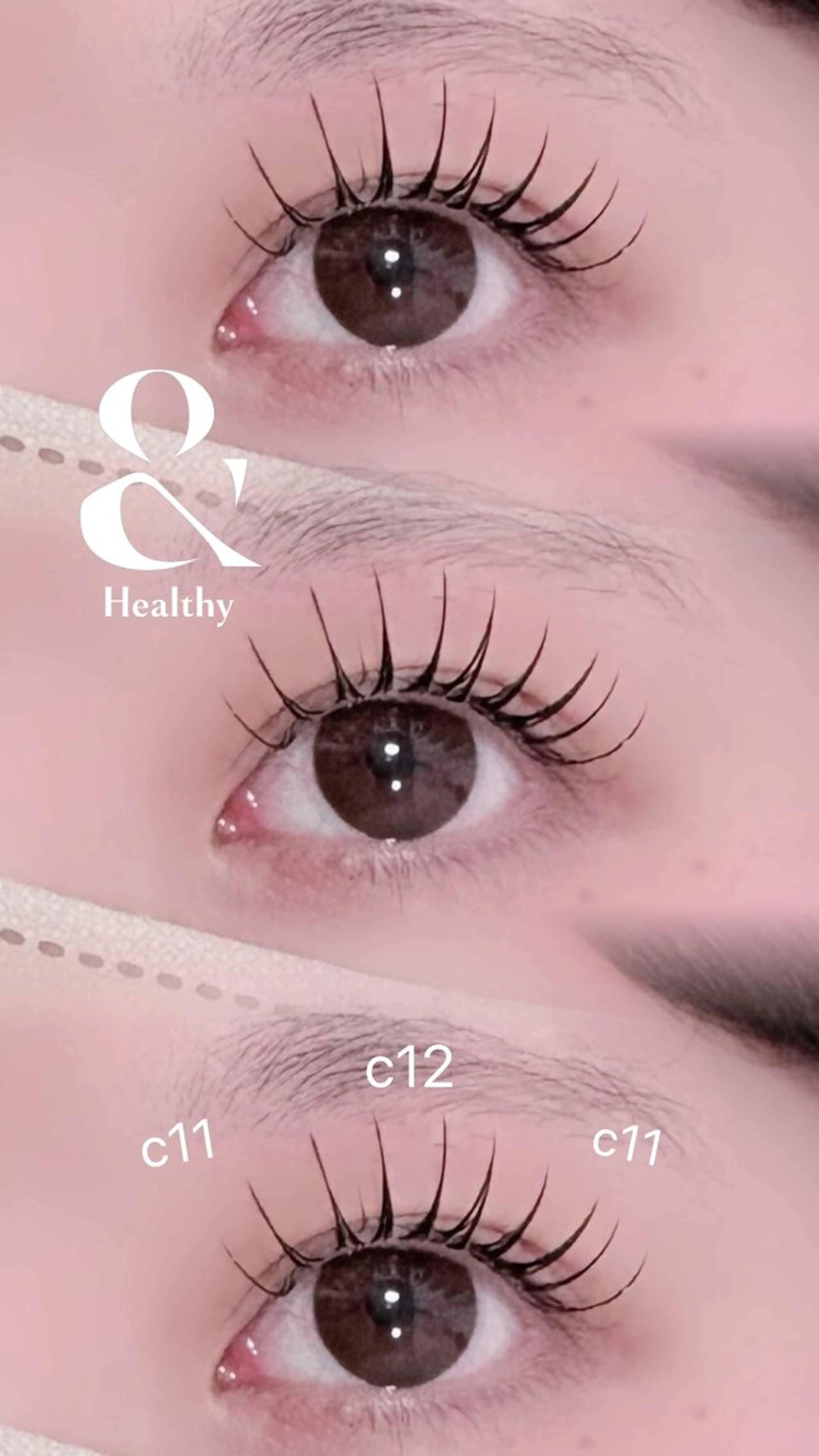 マツエク・マツパ 🌷EYESTYLE nanase🌷のマツエク・マツパデザイン