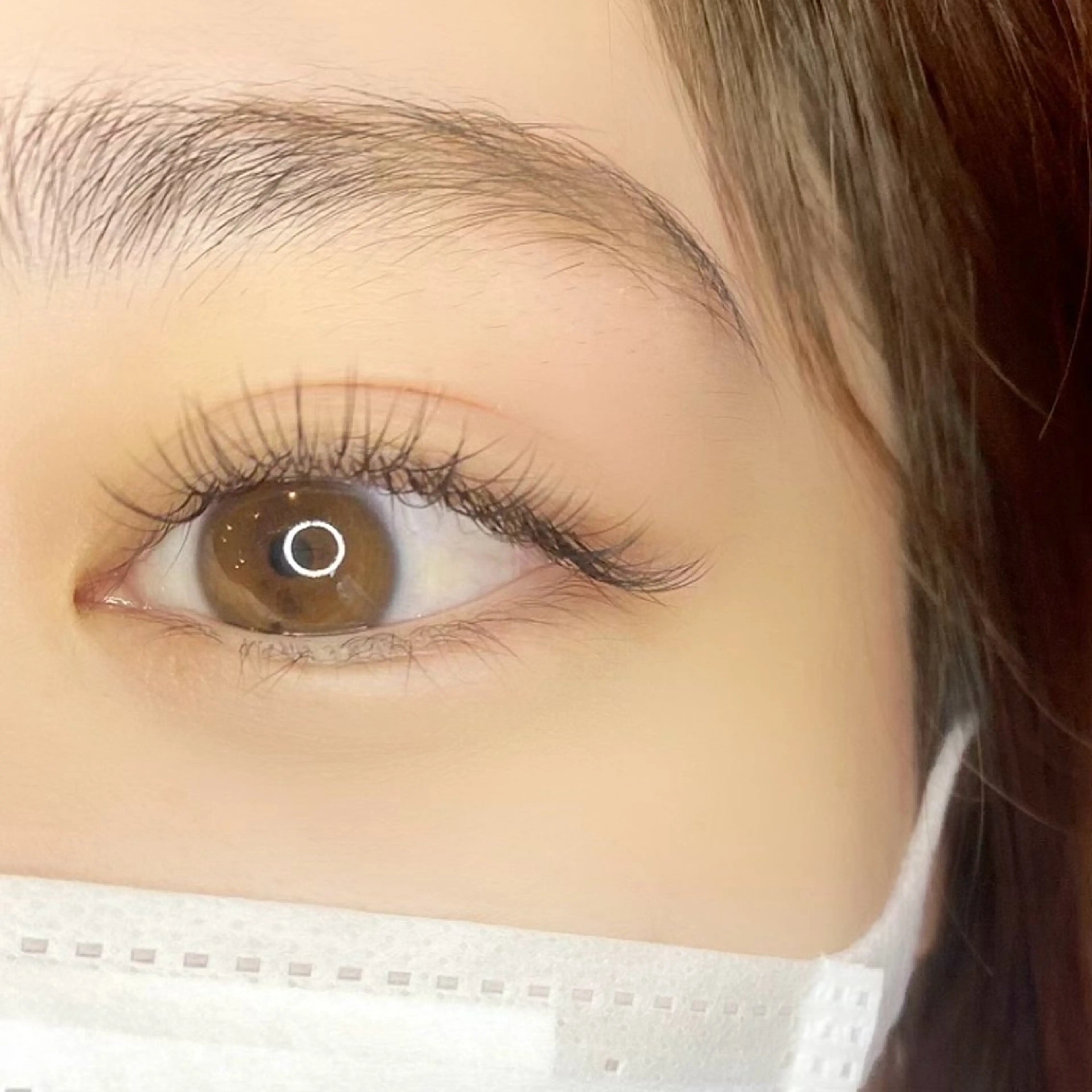 マツエク・マツパ フラットラッシュ フロムネイル airiのマツエク・マツパデザイン