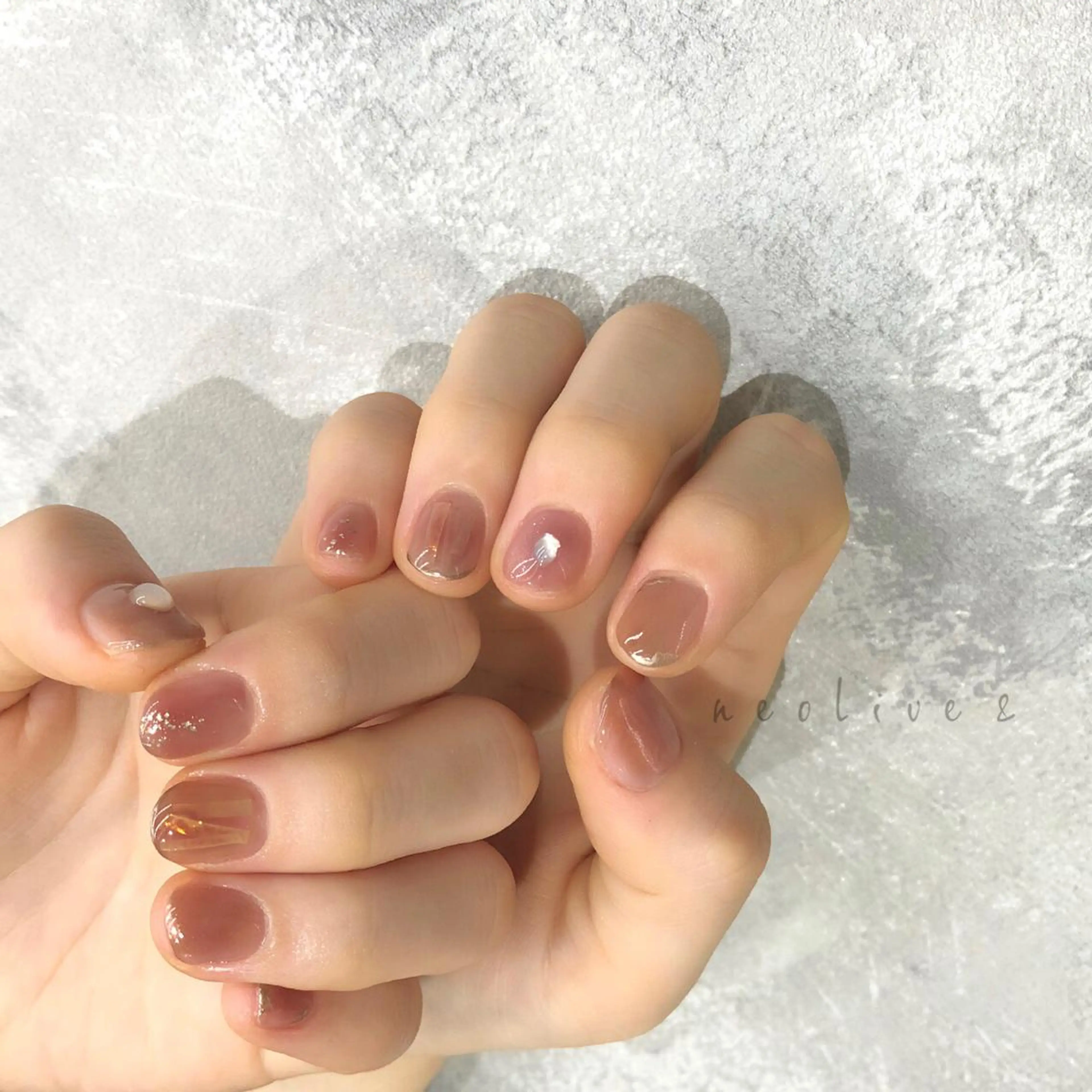 ネイル ハンドネイル Yuriko Omi パラジェル/渋谷のネイルデザイン