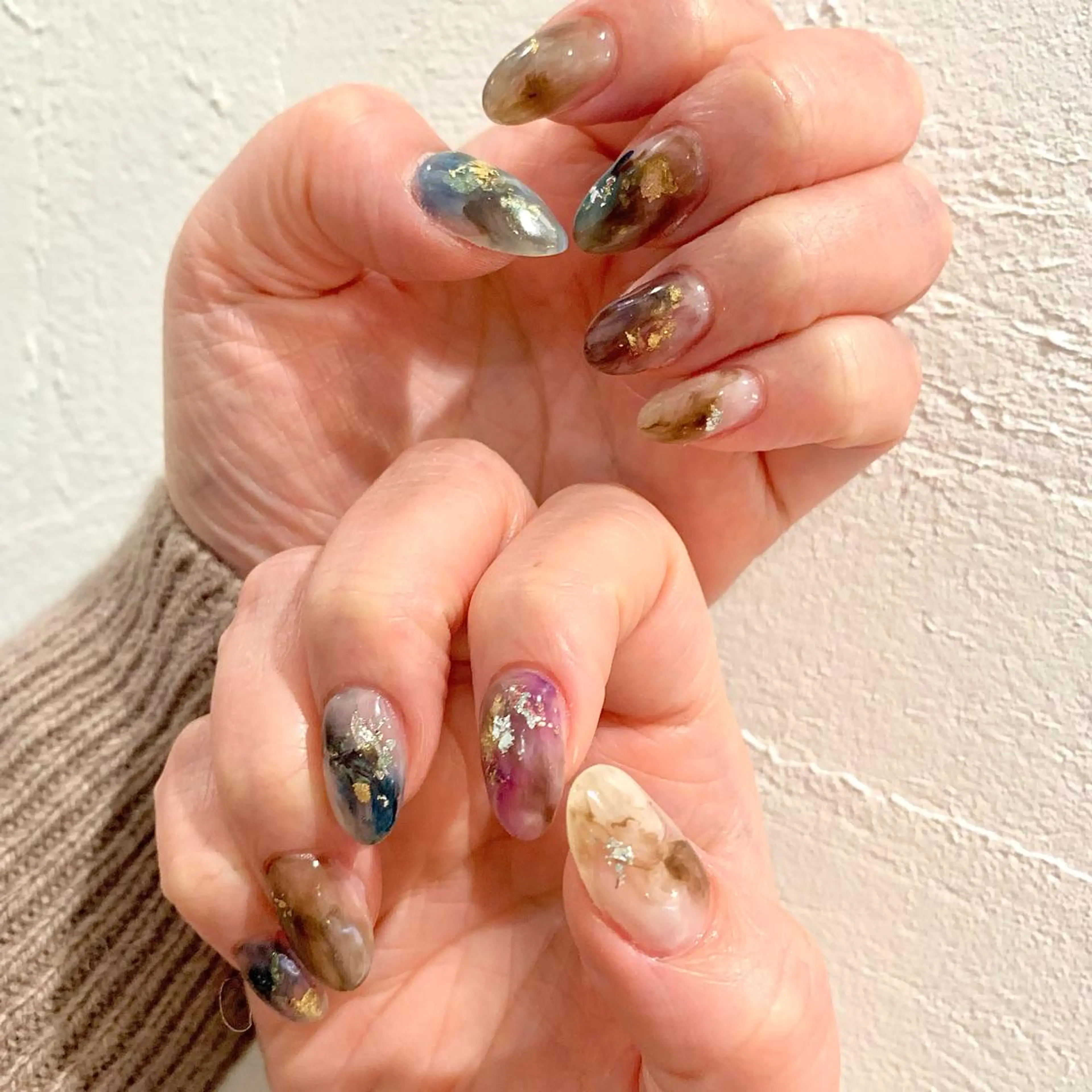 ネイル ニュアンスネイル Sato. Mのネイルデザイン