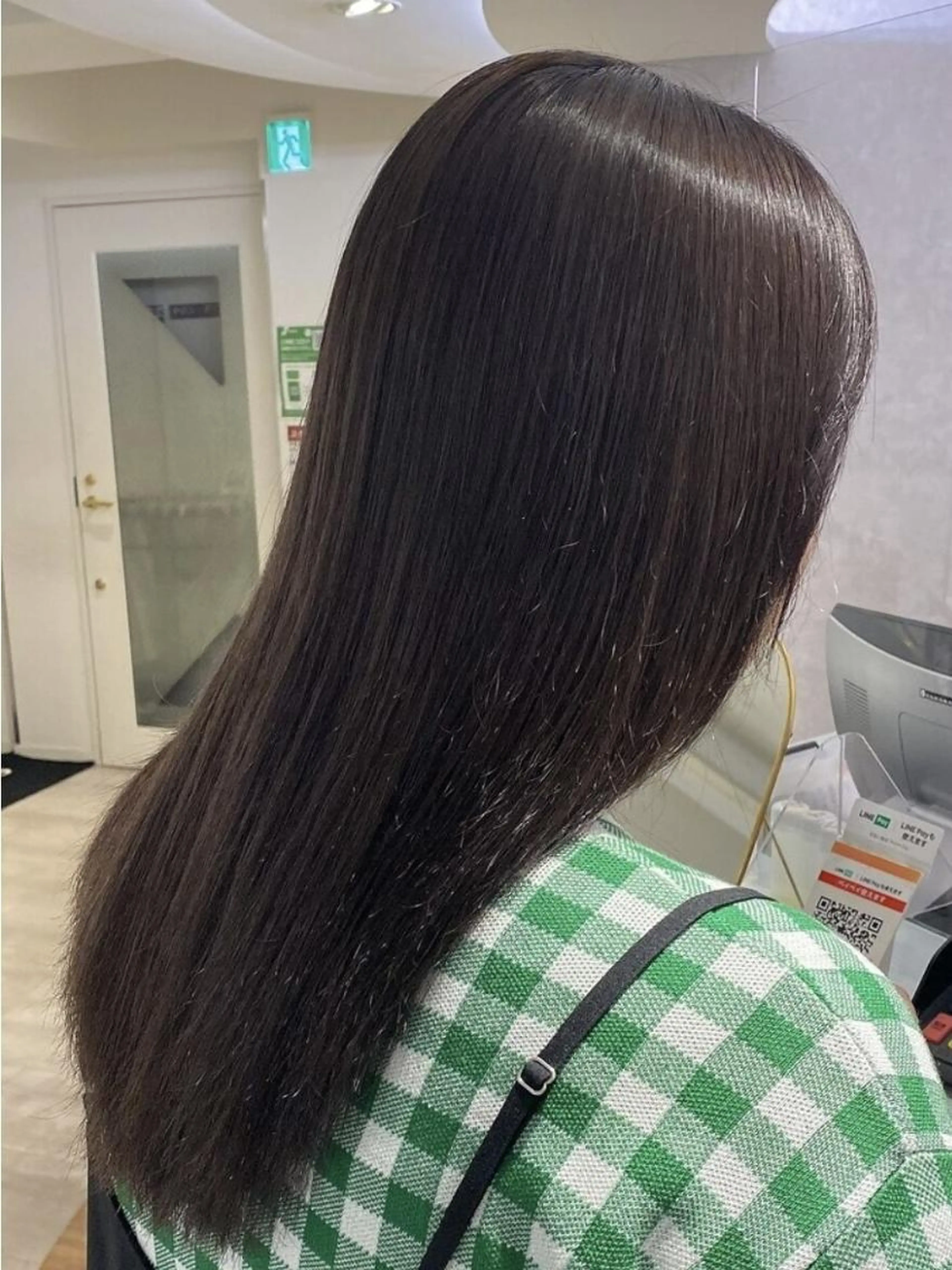 髪質改善イルミナカラー+aujua1stepの写真