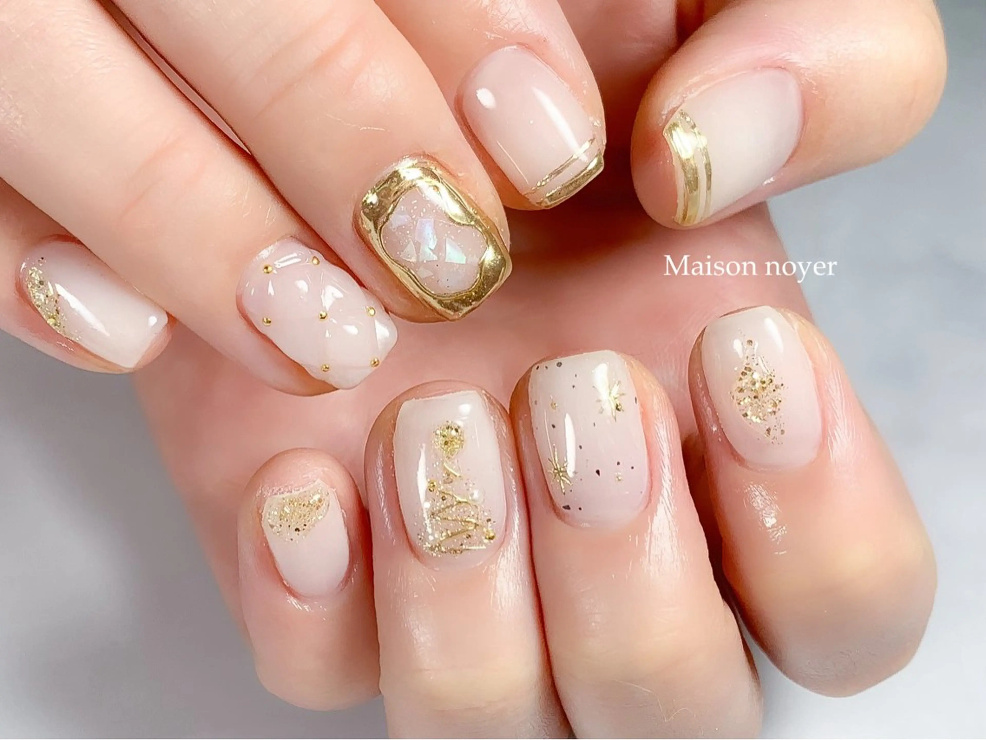 ネイル ハンドネイル Maison noyerのネイルデザイン