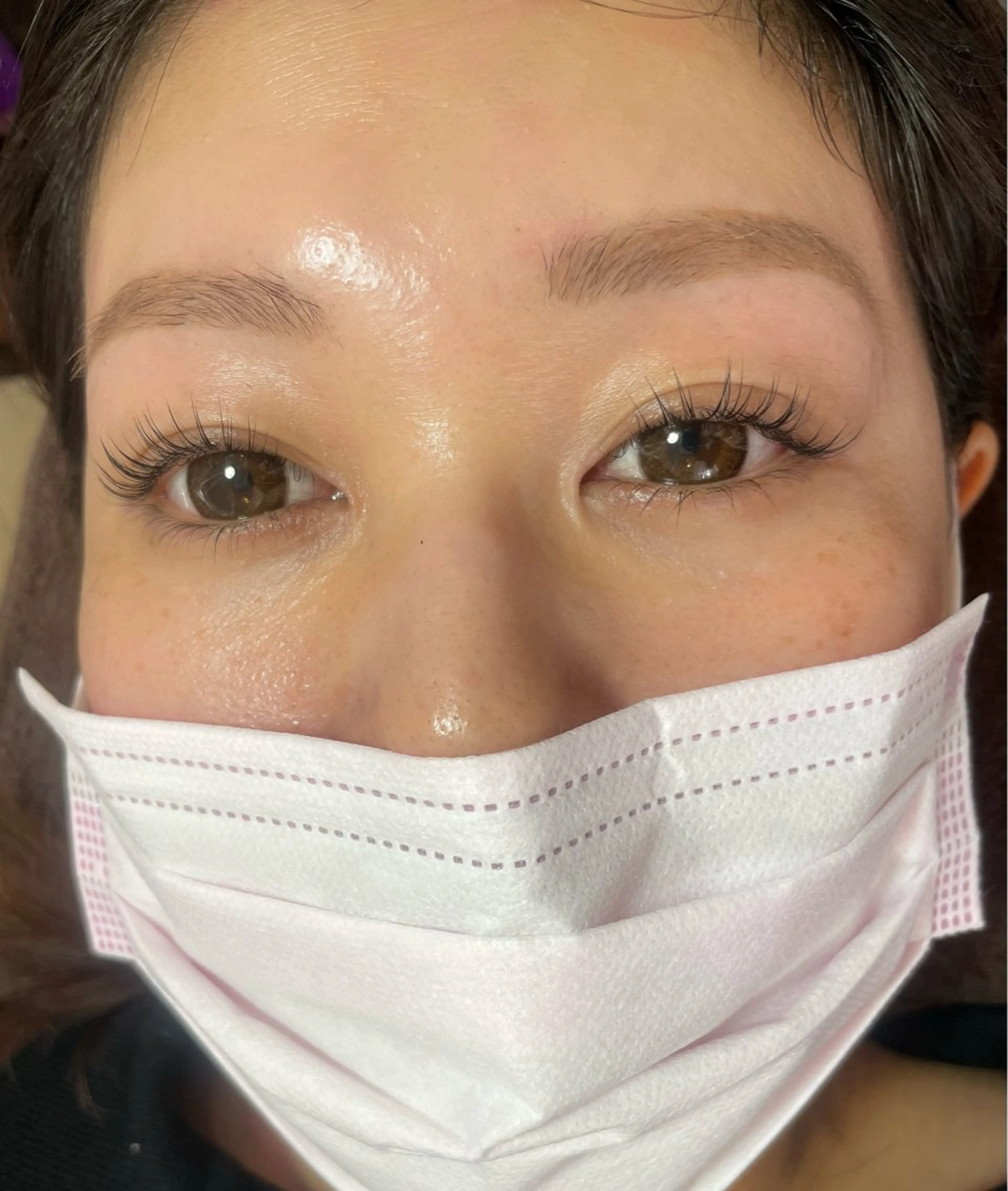 アイブロウ 月森 未奈子のマツエク・マツパデザイン