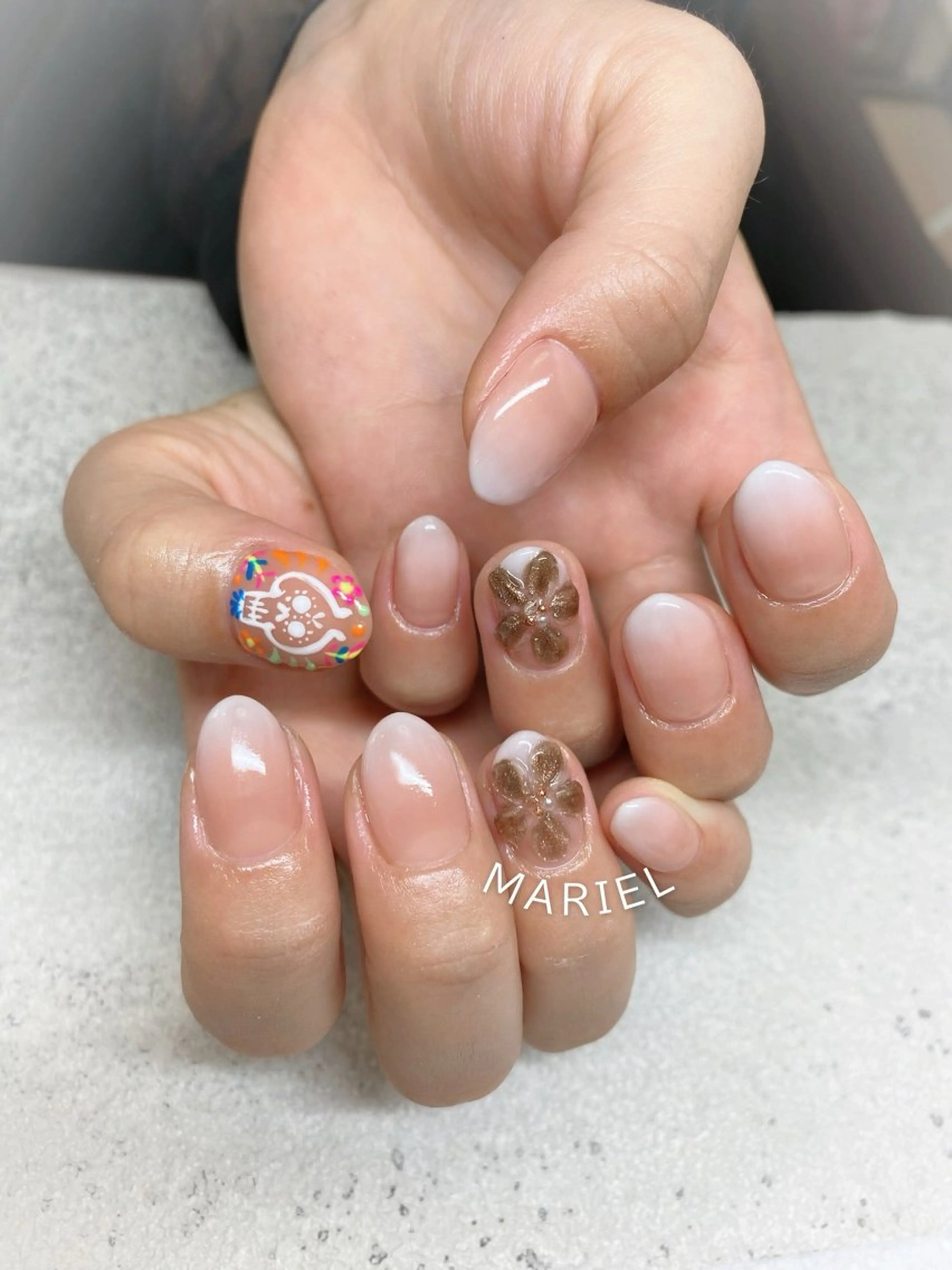 ネイル ハロウィン ハンドネイル nailist marieのネイルデザイン