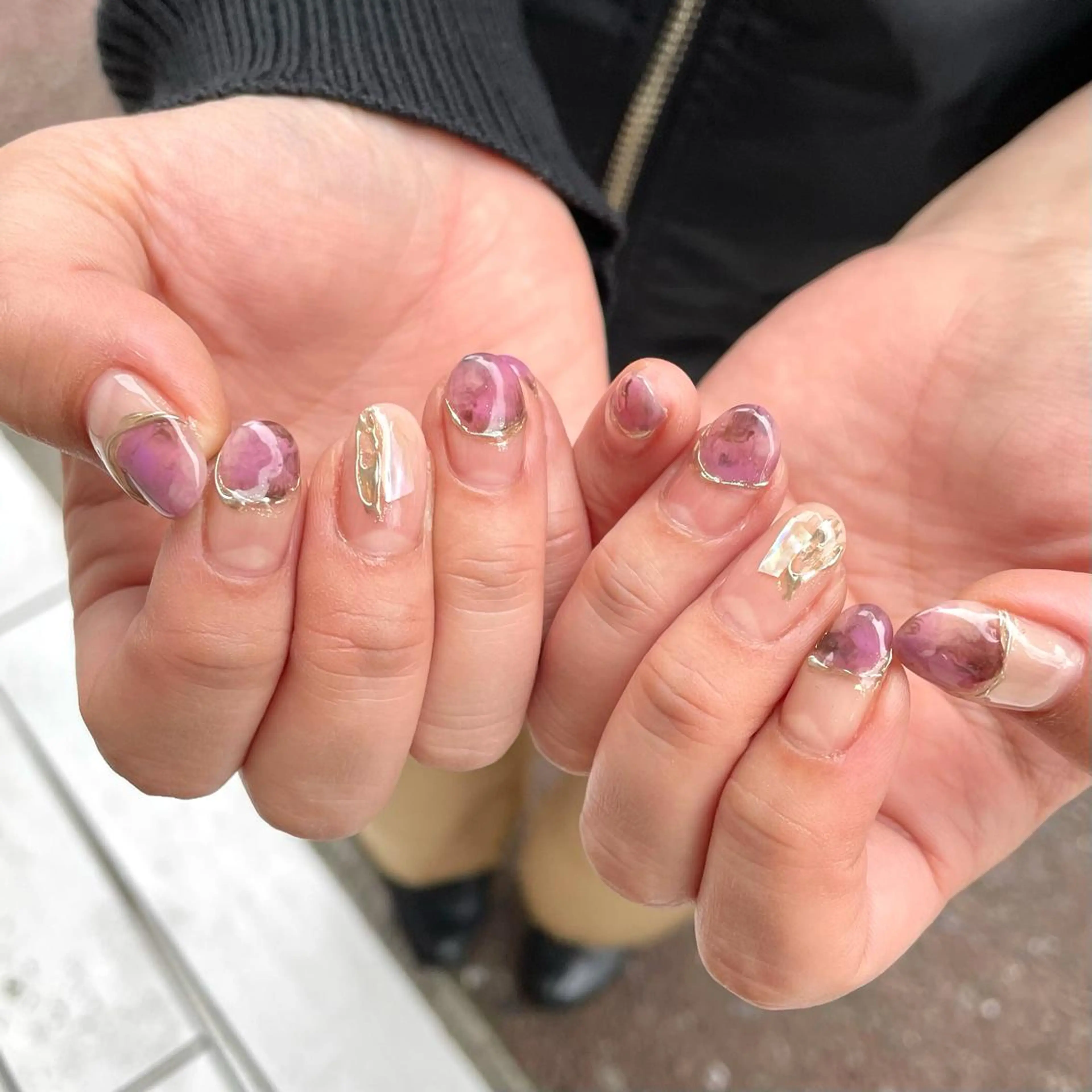 ネイル 新井 ひなののネイルデザイン