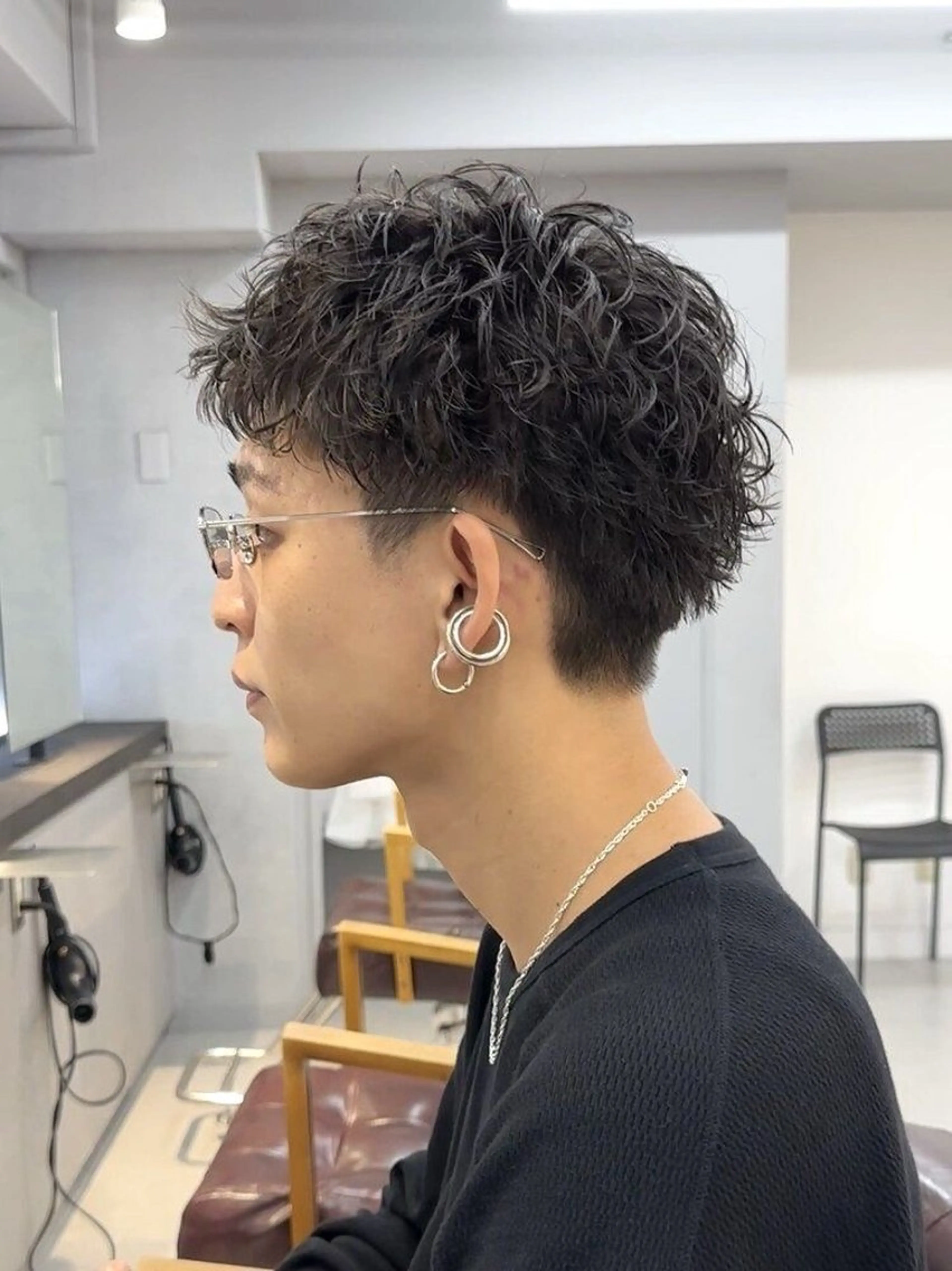 ショート 🦁メンズモデル募集 🎧関瑠奈🛵のヘアスタイル