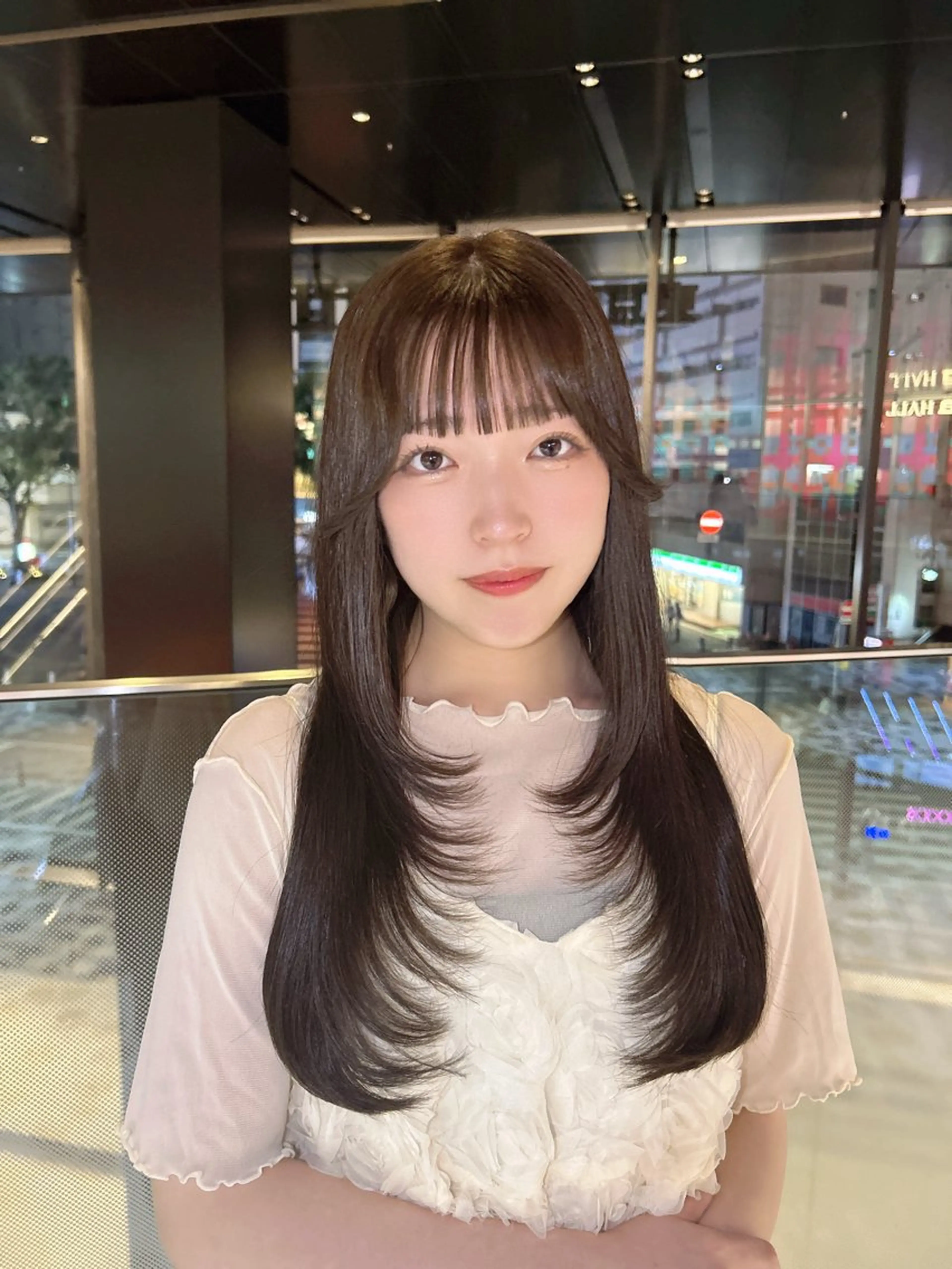 ロング カット ヘアカラー トリートメント ♡艶髪/顔周り♡ Konomiのヘアスタイル