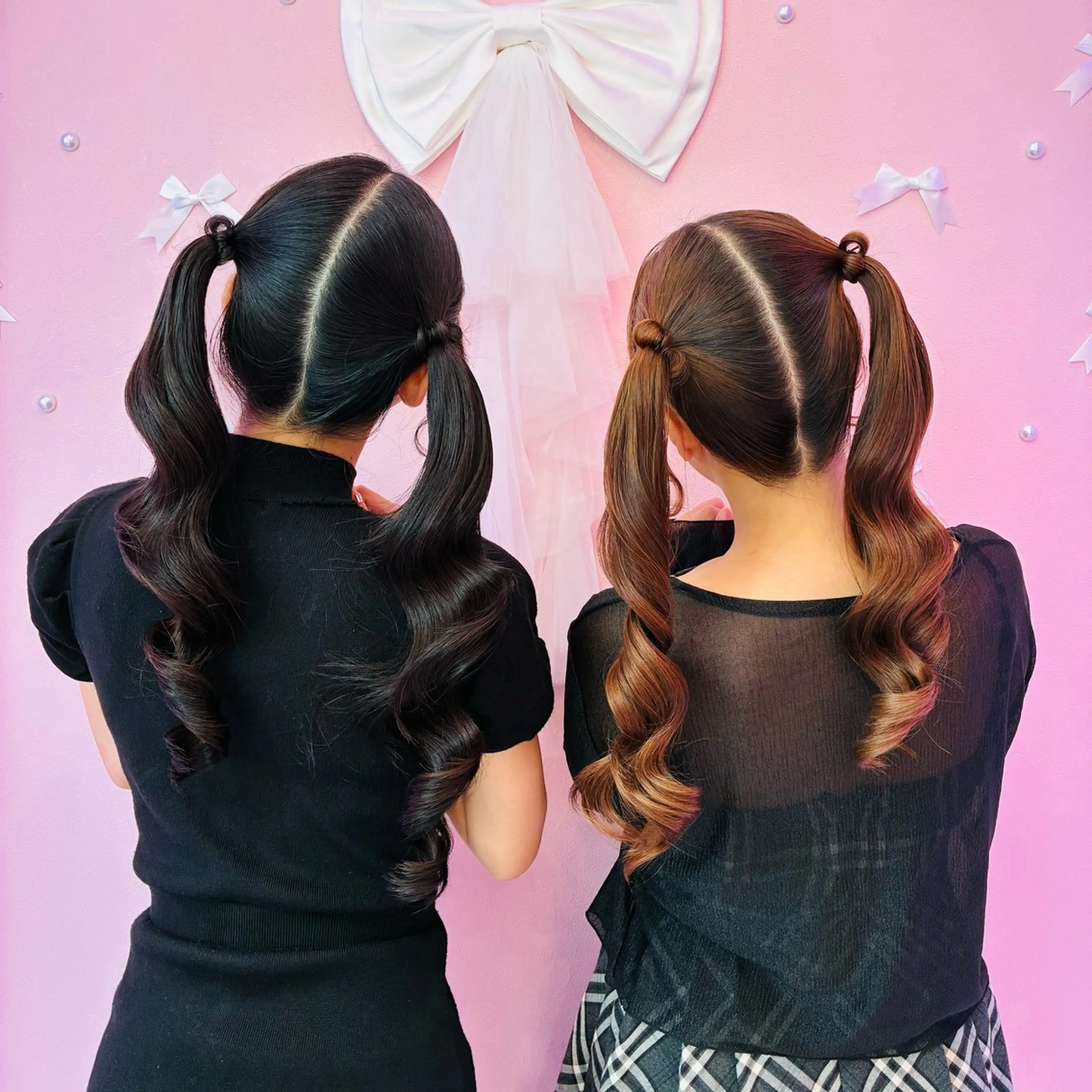 ロング ツインテール ヘアセット Set Salon Mémoire by miuprierre所属・メモワール໒꒱ Yuikaのヘアスタイル