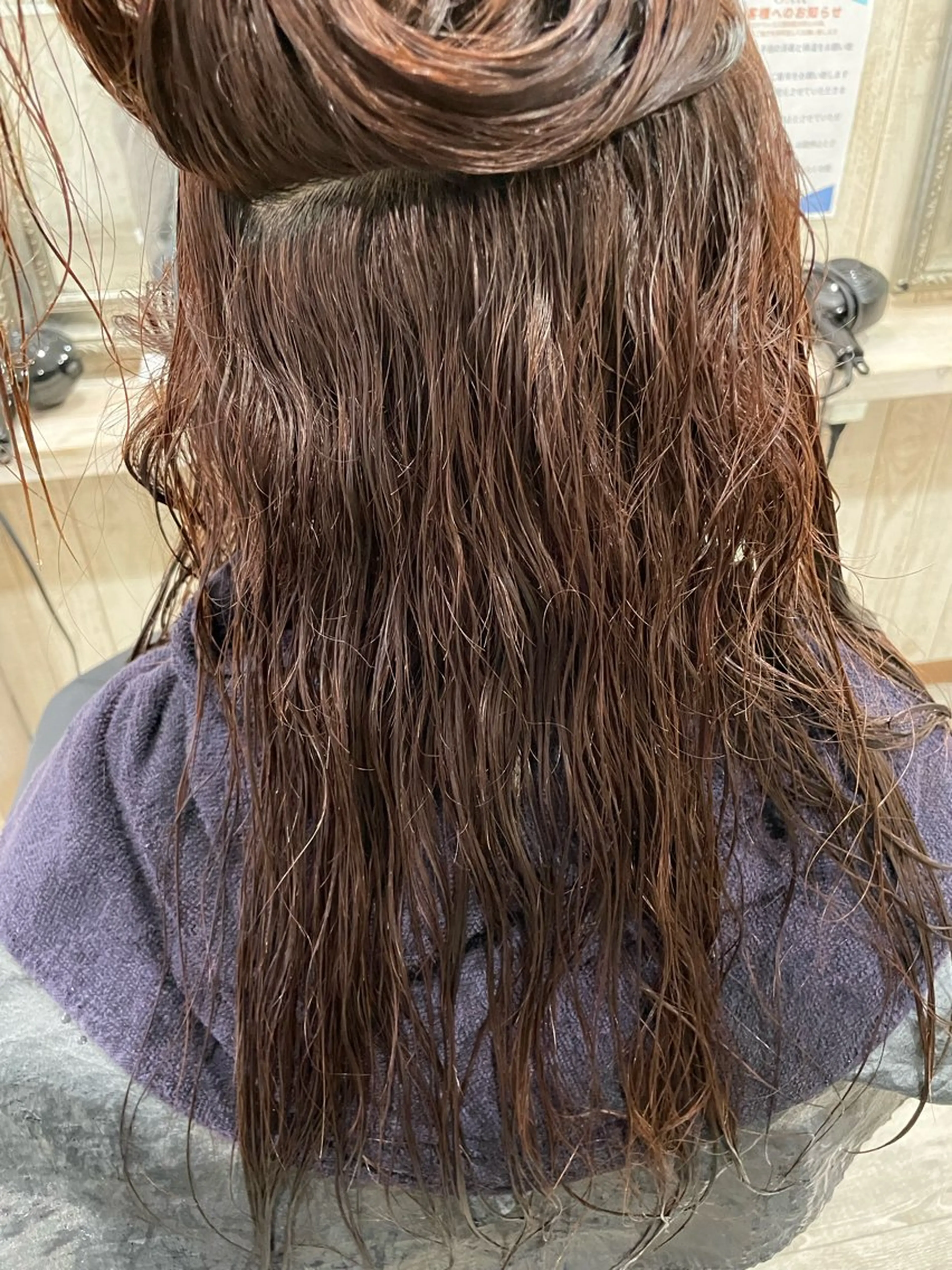 ロング 縮毛矯正 カット 縮毛矯正 トリートメント Connect Rumiのヘアスタイル