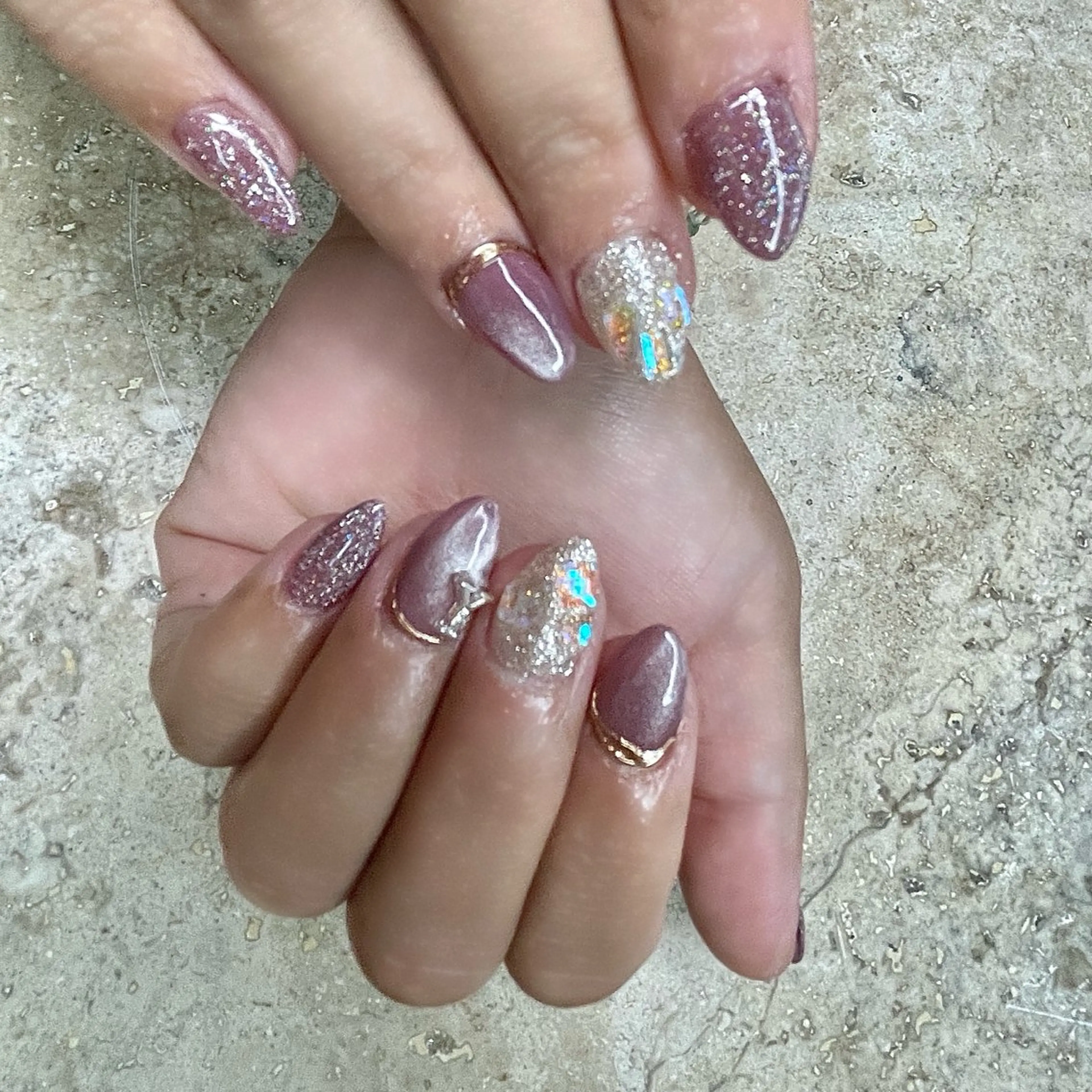 ネイル スカルプネイル nail salon Be.のネイルデザイン