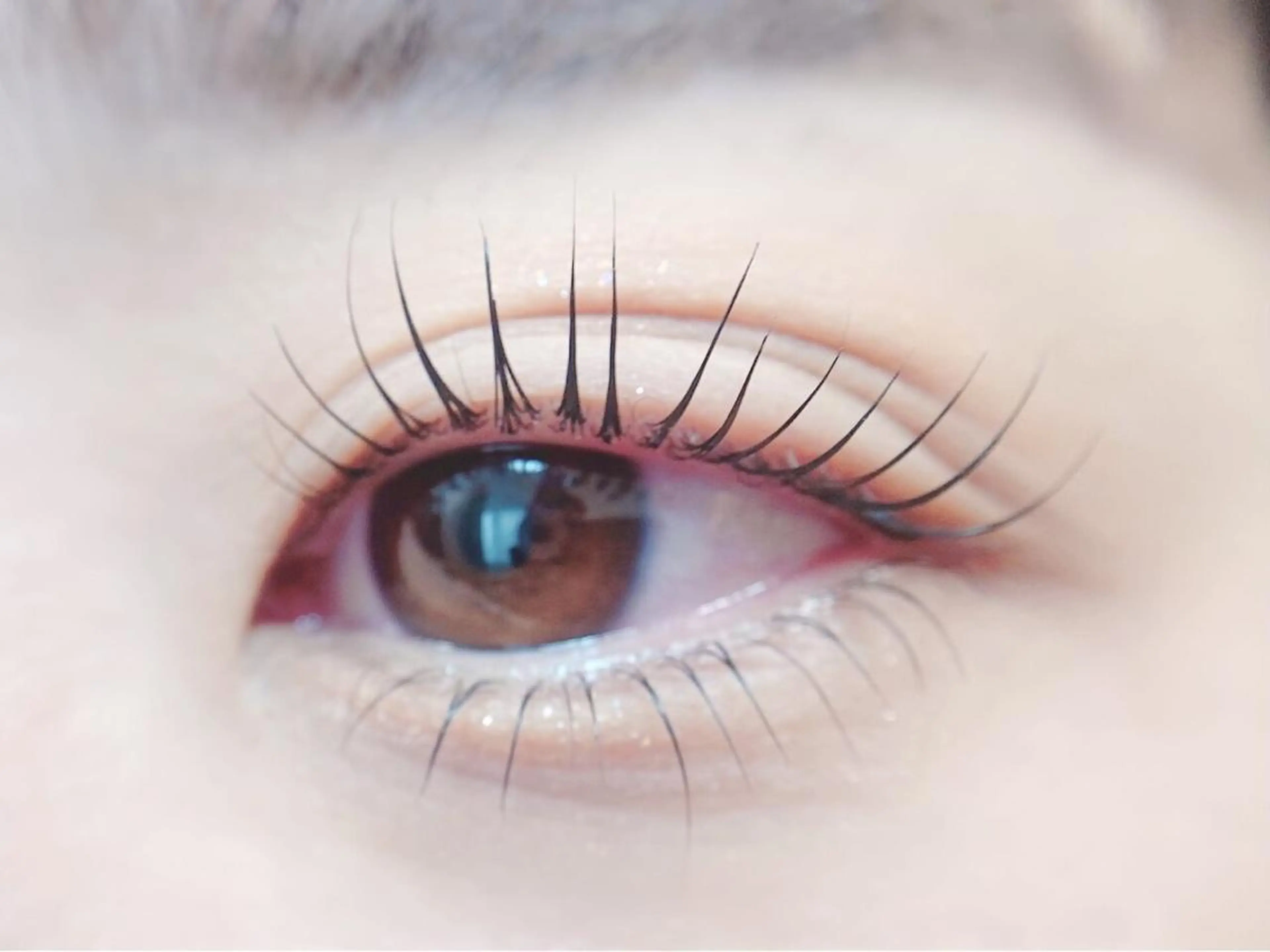 【撮影モデル】下まつげパーマの写真