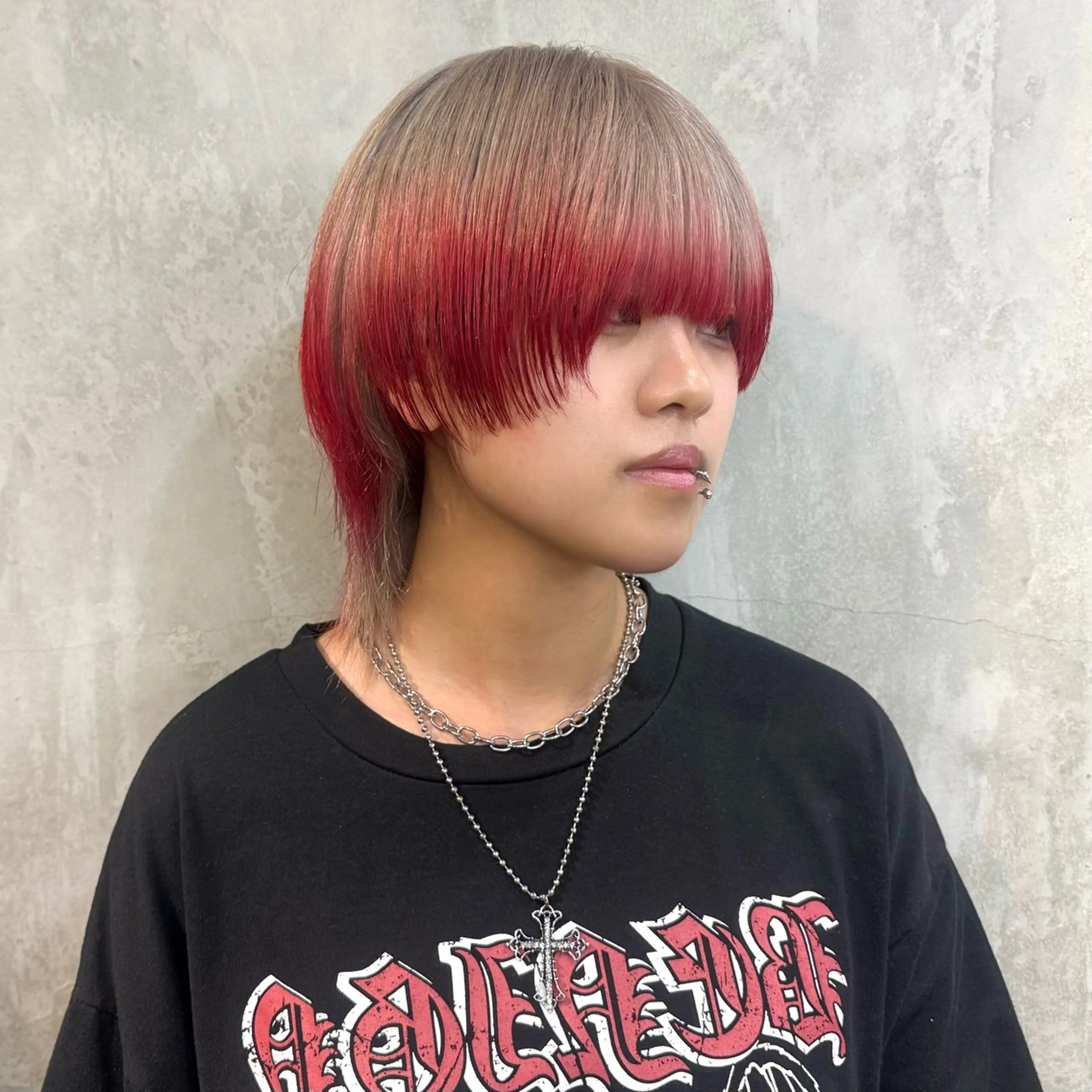 ショート カラー ヘアカラー トリートメント ☪ ‎ハイトーン信者 ☪️yumeka🪩のヘアスタイル
