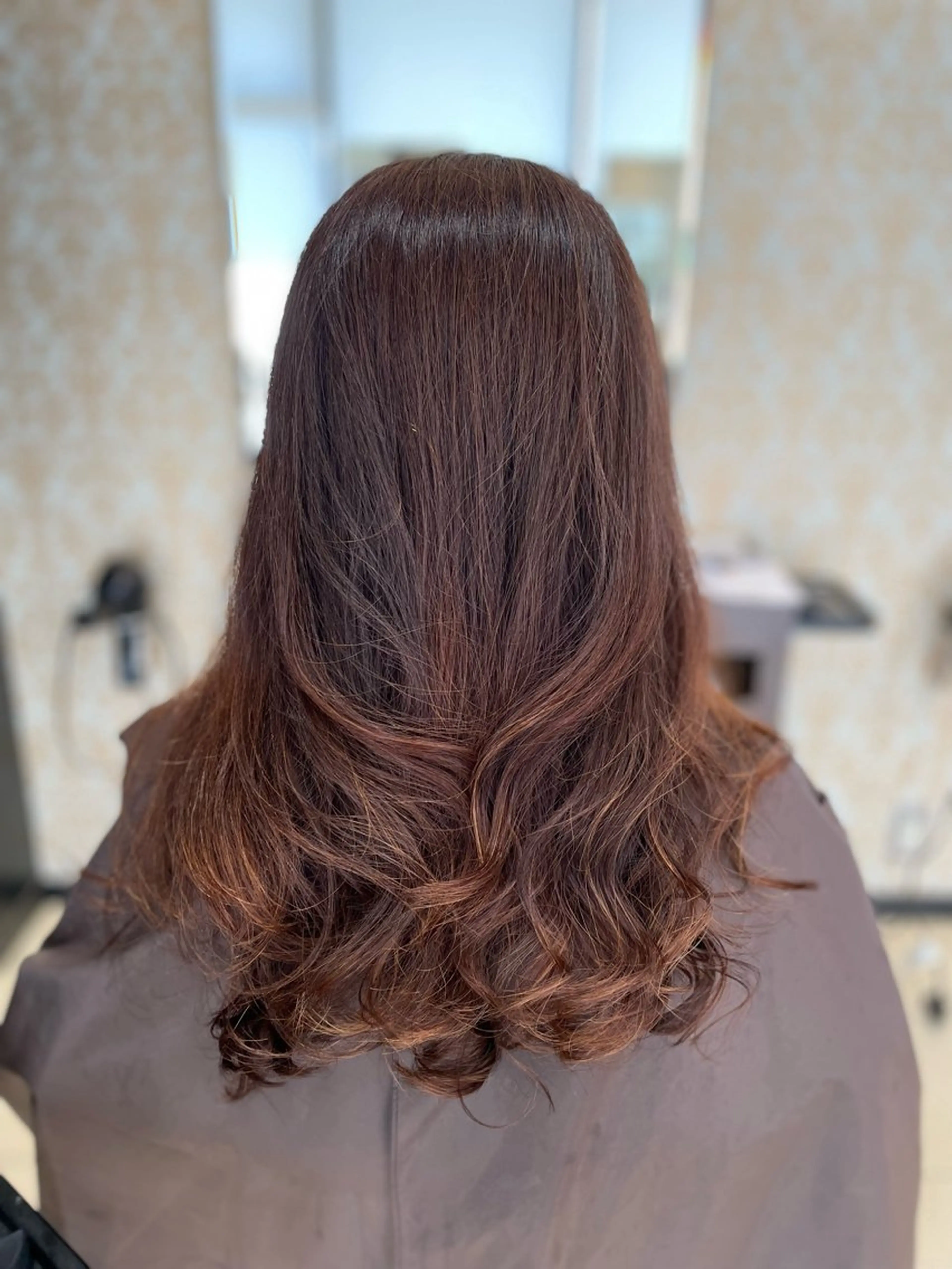 デジタルパーマの写真