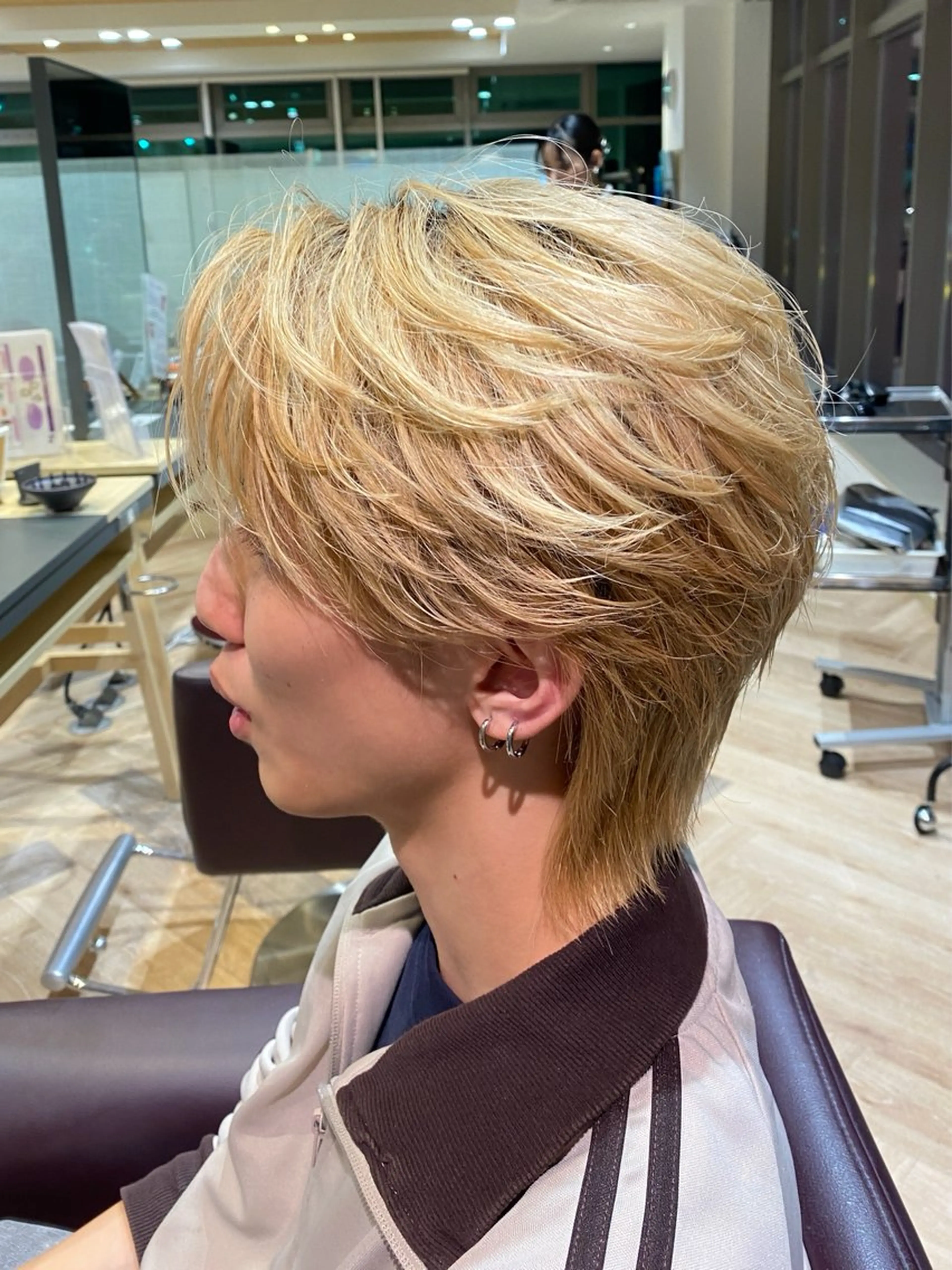 メンズ カット メンズ特化/フェザー /パーマ/伊勢元のヘアスタイル