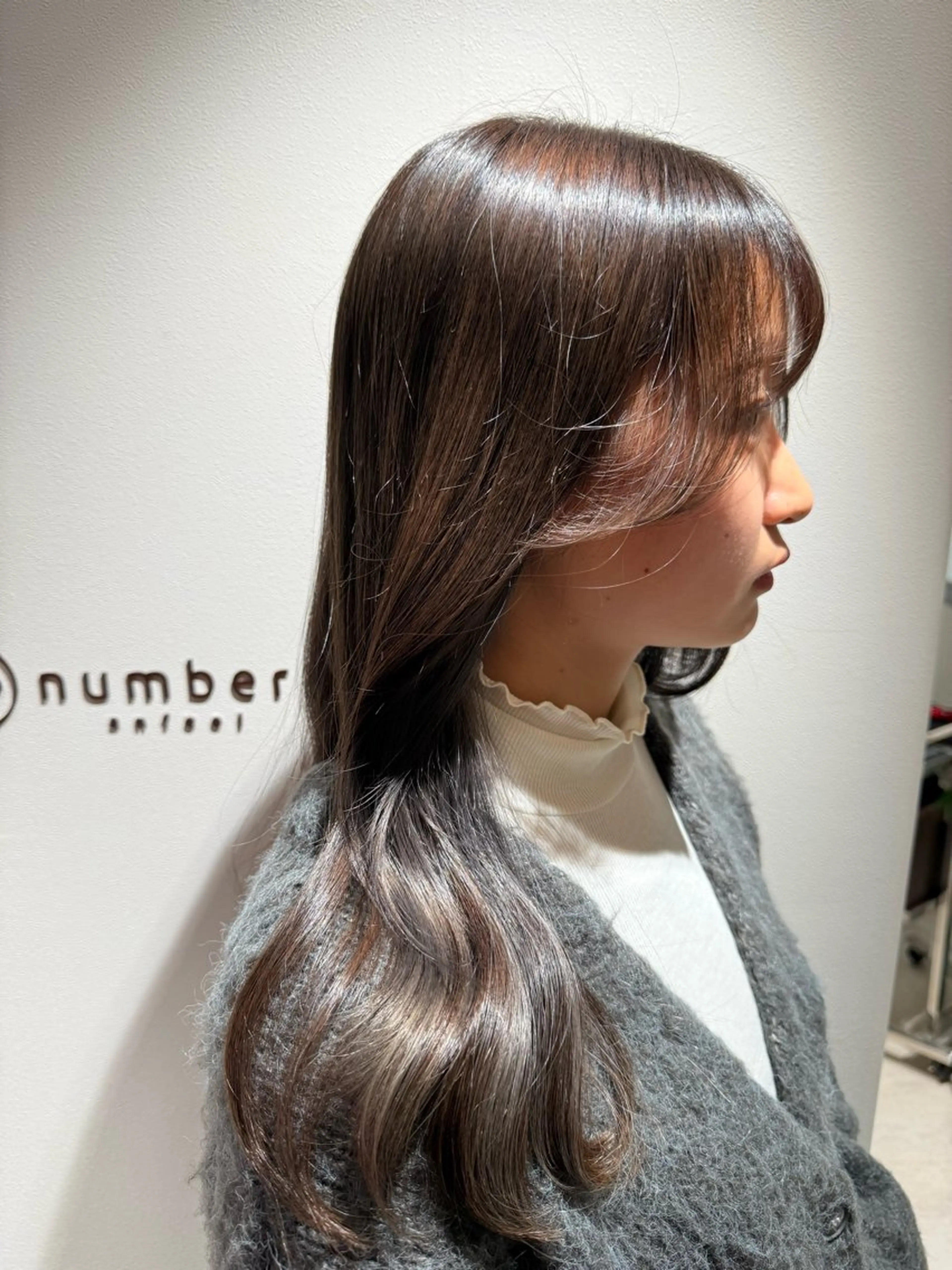 カラー WATARU/ 韓国風巻き髪のヘアスタイル