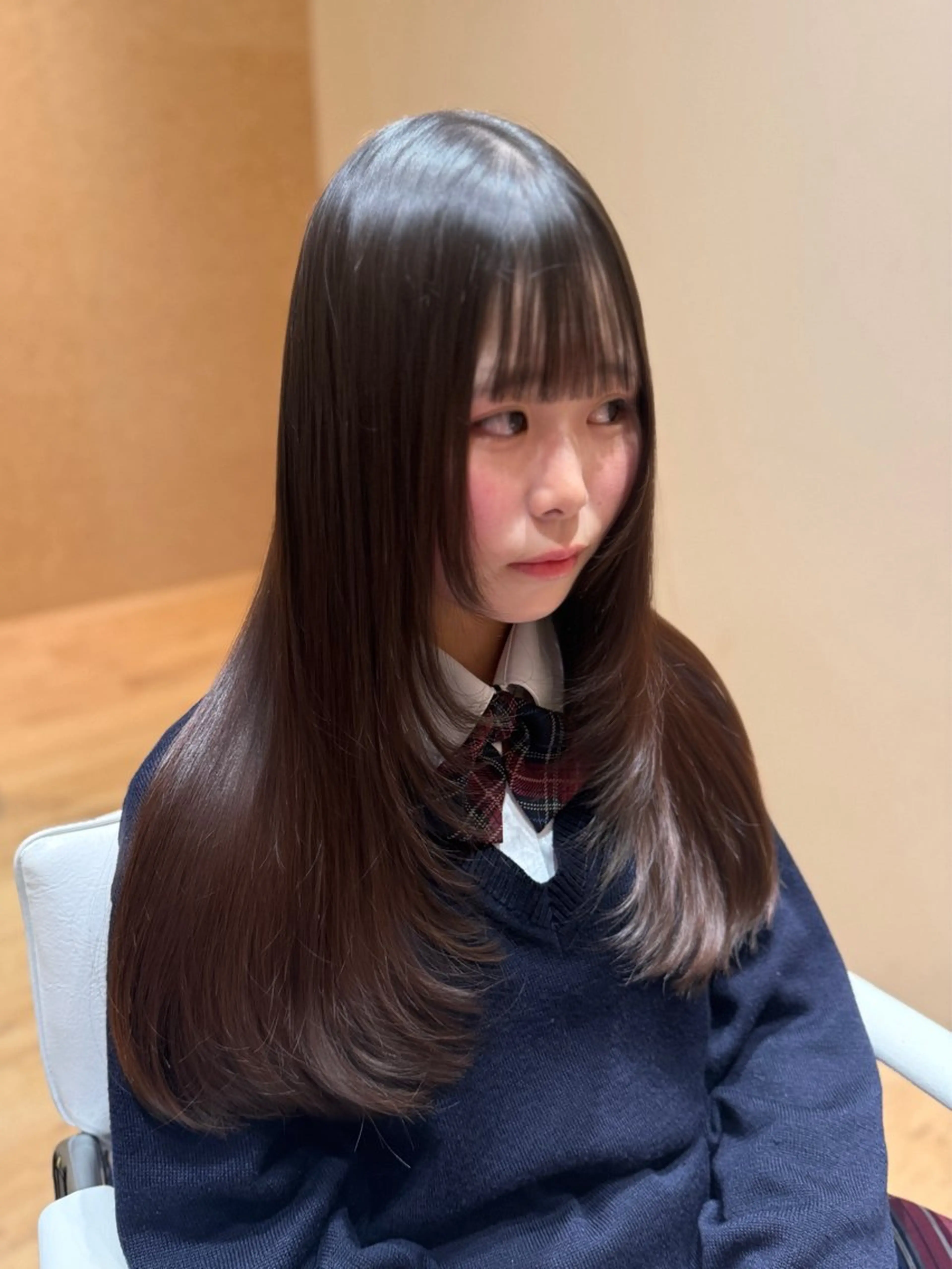 ロング ロングレイヤー レイヤーカット ロング 岡嶋乃愛/layer cut🌈南船橋のヘアスタイル