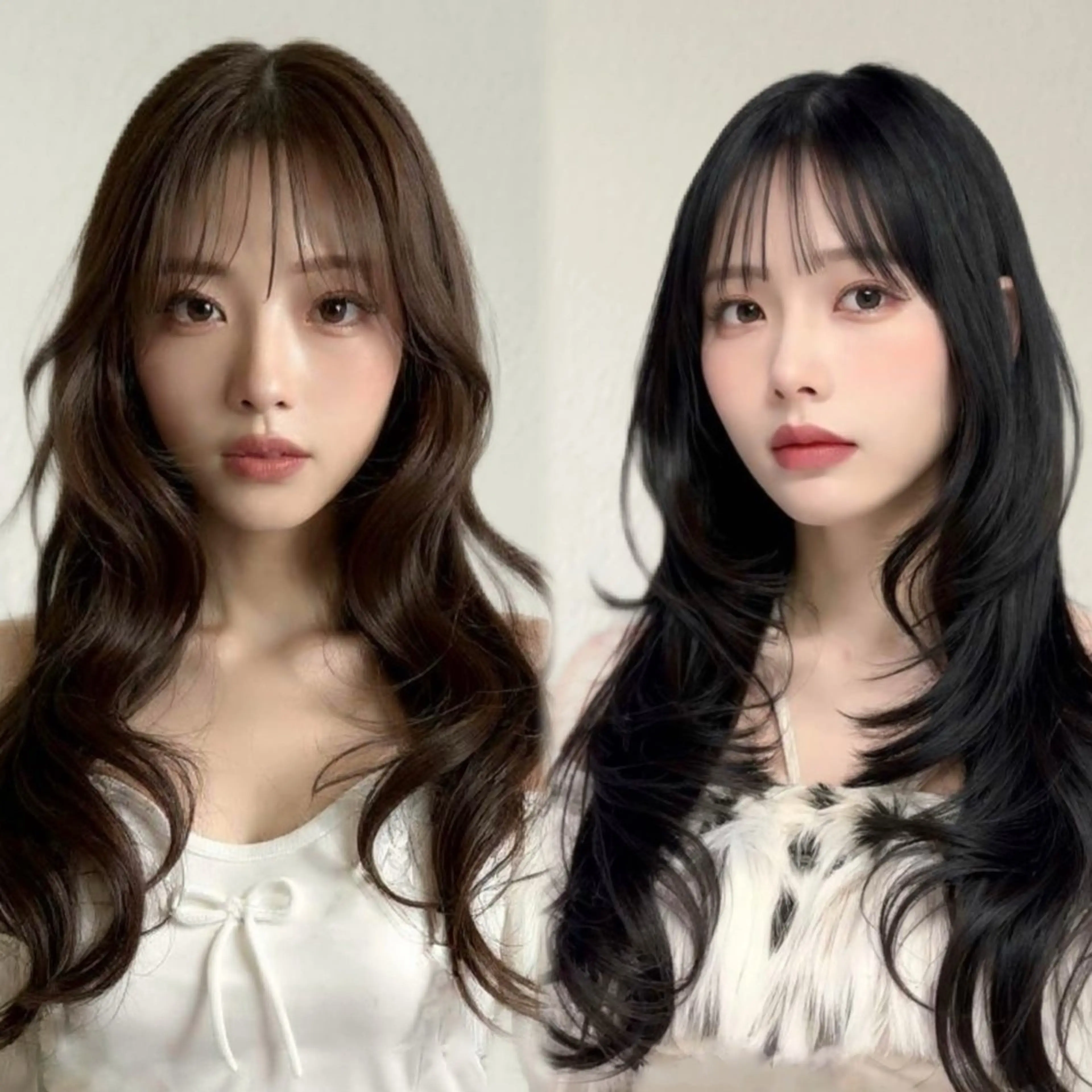 ロング くびれヘア 韓国風ヘア レイヤーカット 小顔カット カット ヘアカラー トリートメント サロウィン銀座RAYⅡ所属・❣️髪質改善/ 美髪矯正/沼座悠人のヘアスタイル