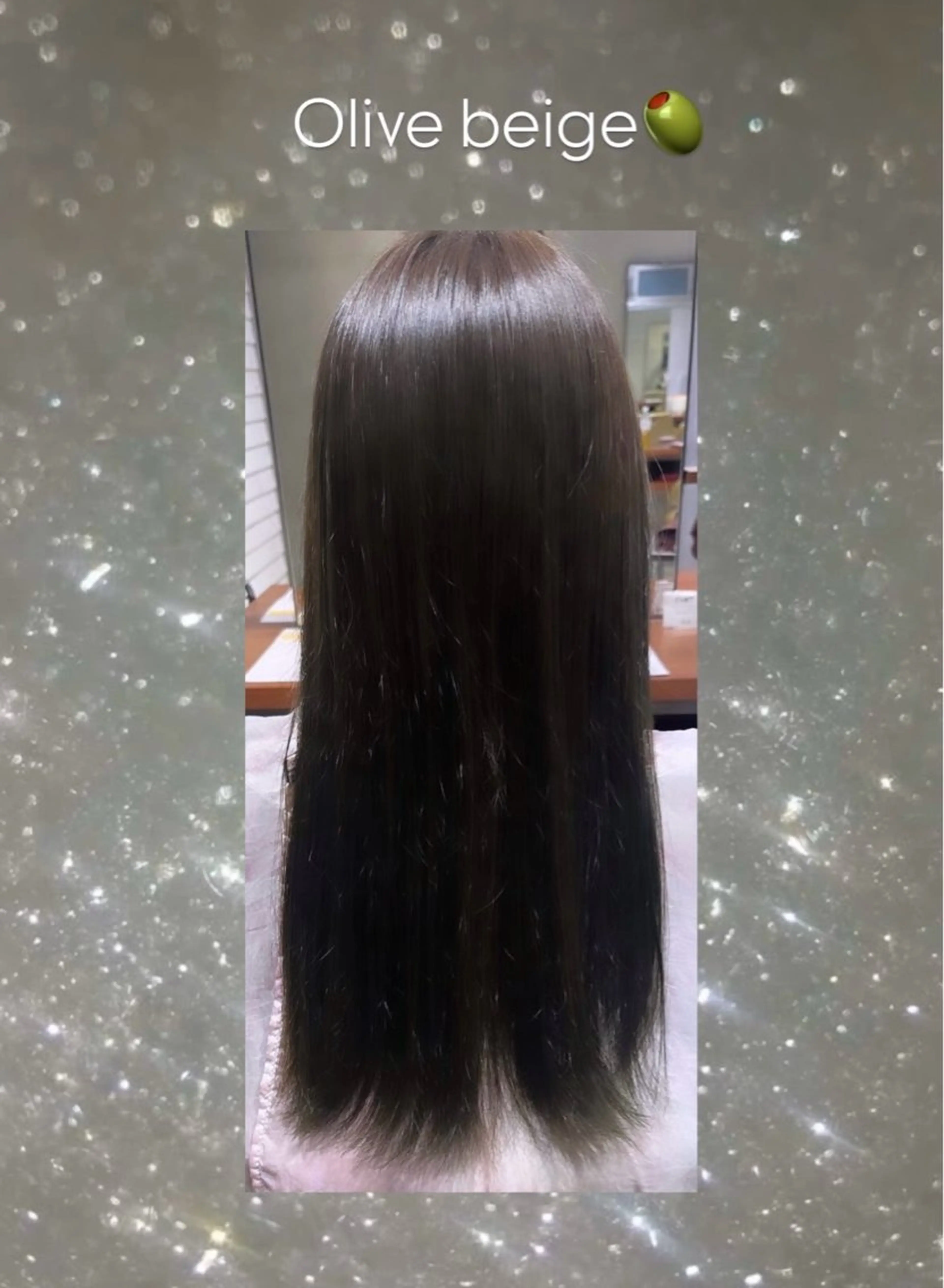 ロング カラー ベージュカラー 縮毛矯正 ハイトーン/韓国ヘア Suzu♡彡のヘアスタイル