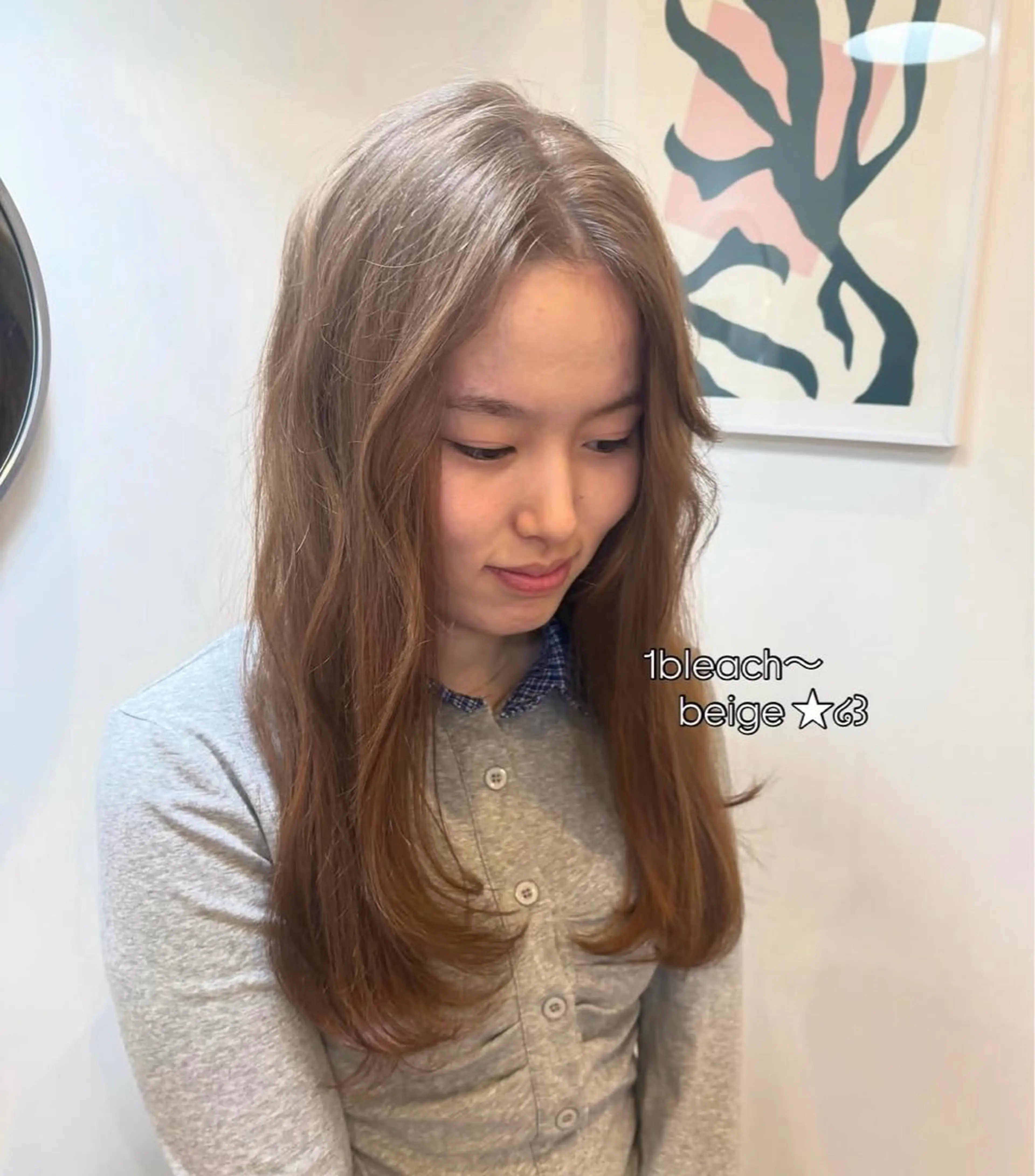 カラー ブリーチ 透明感カラー ヘアカラー YARD/ kohaku🪽‪♩のヘアスタイル