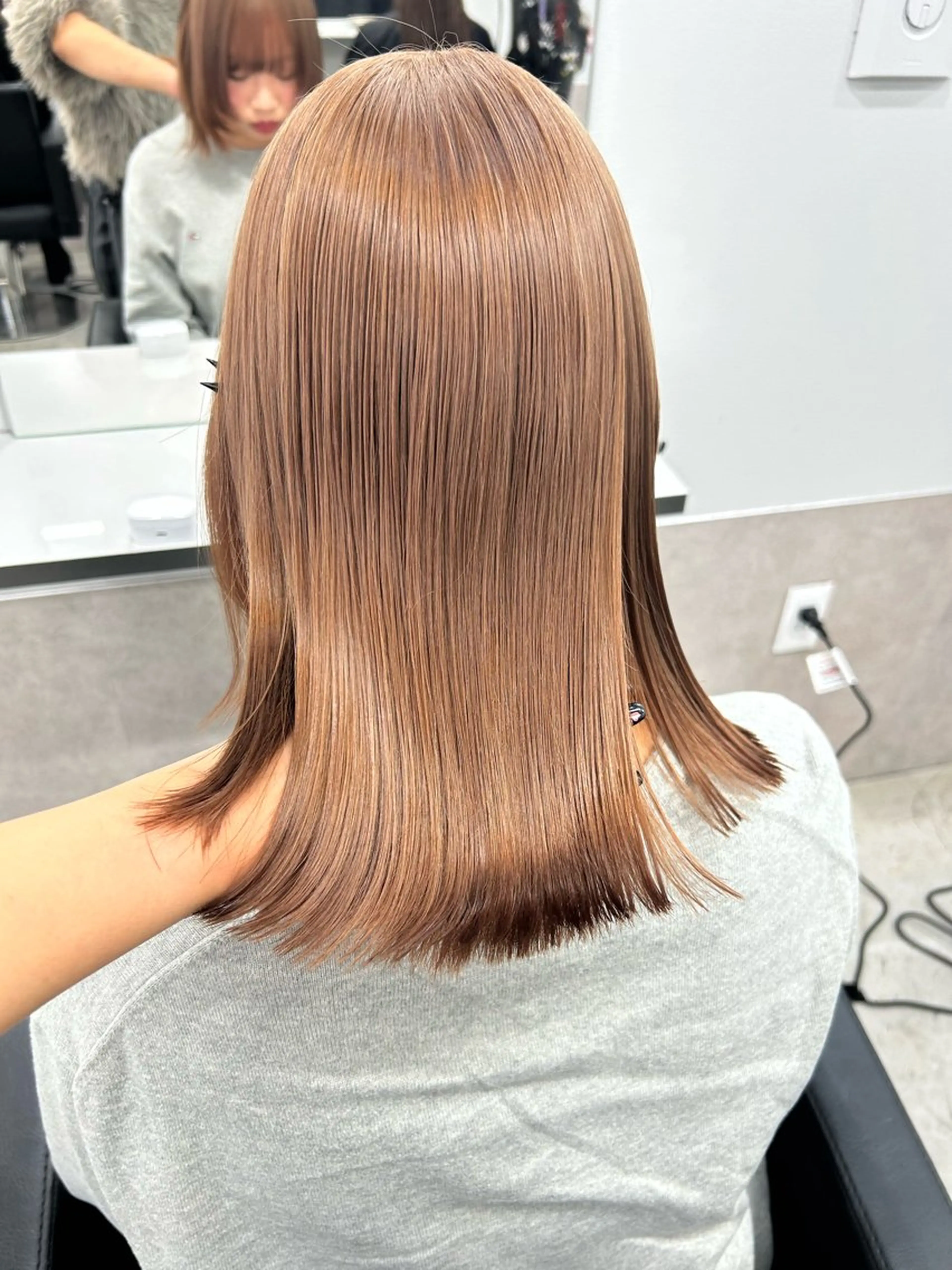 カラー ヘアカラー トリートメント ハイトーン ayane💖のヘアスタイル