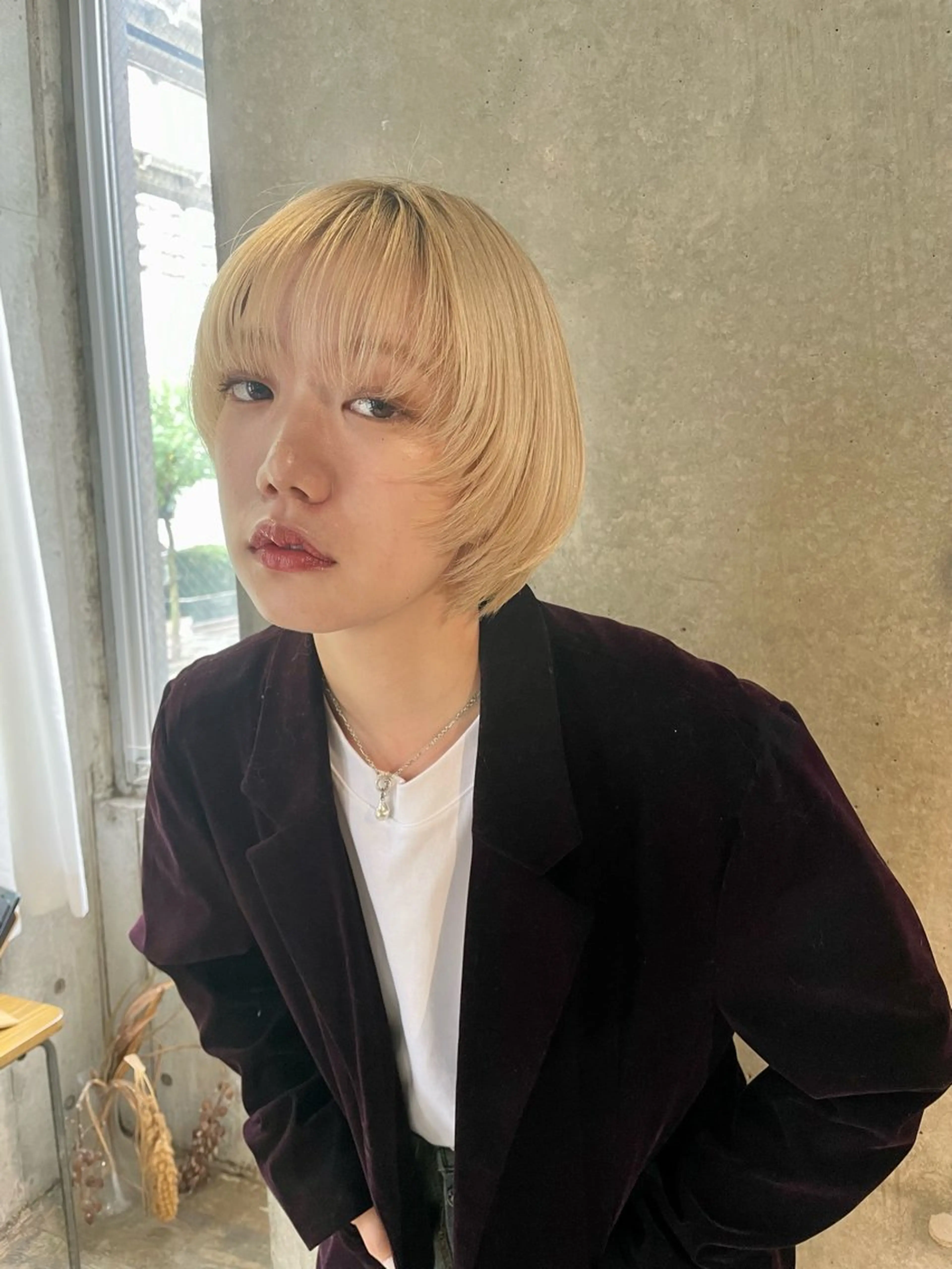 ショート カラー mizuho .のヘアスタイル