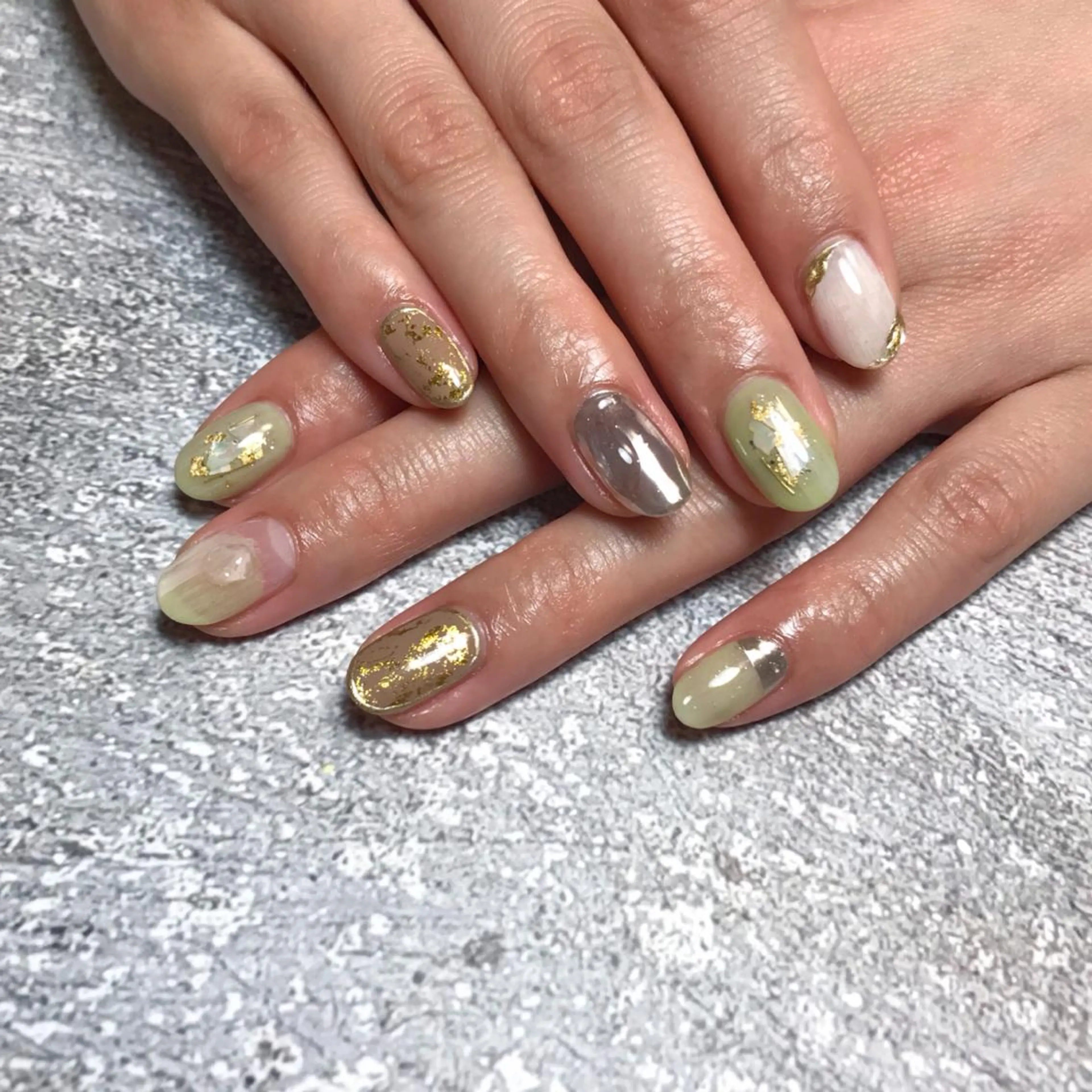ネイル ハンドネイル 💅chainail _aiのネイルデザイン