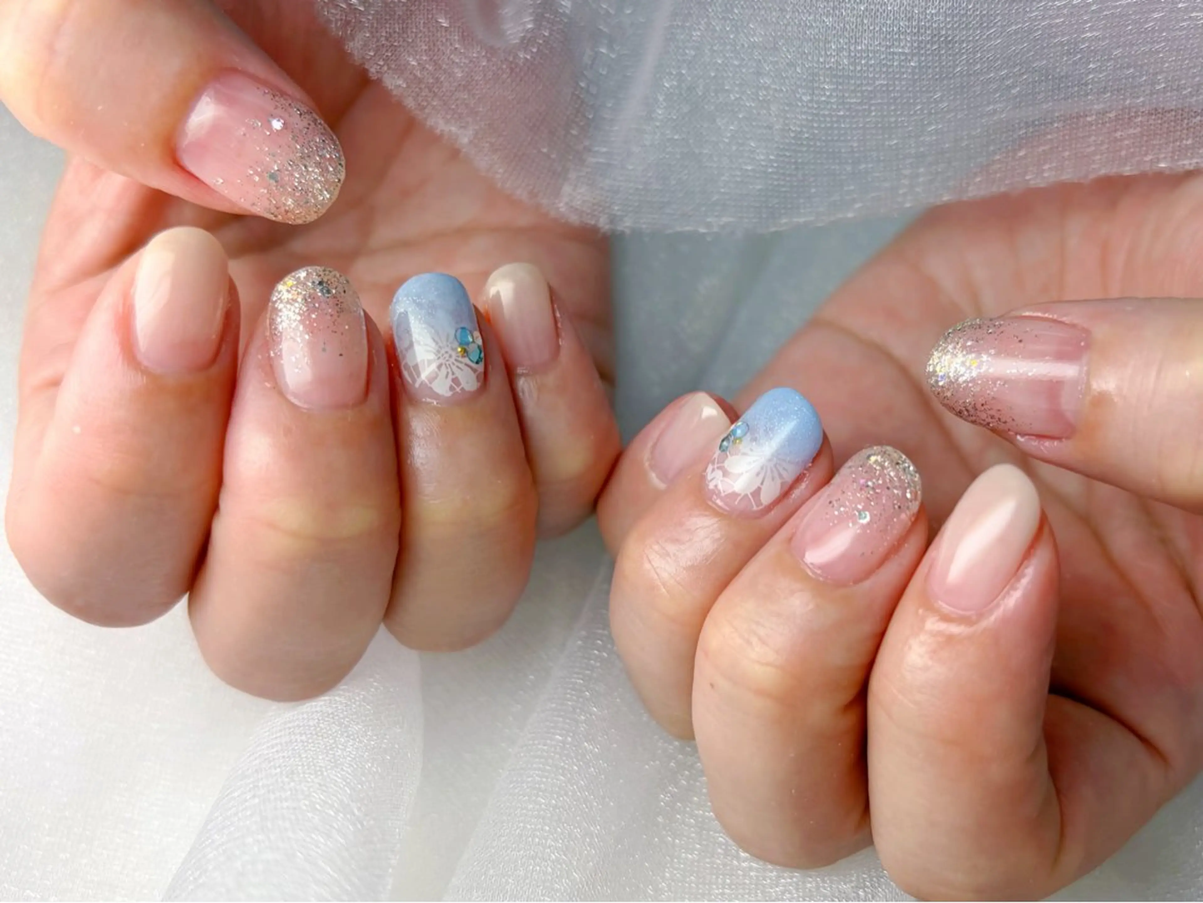 ネイル ハンドネイル Queennail 北堀江Yumiのネイルデザイン