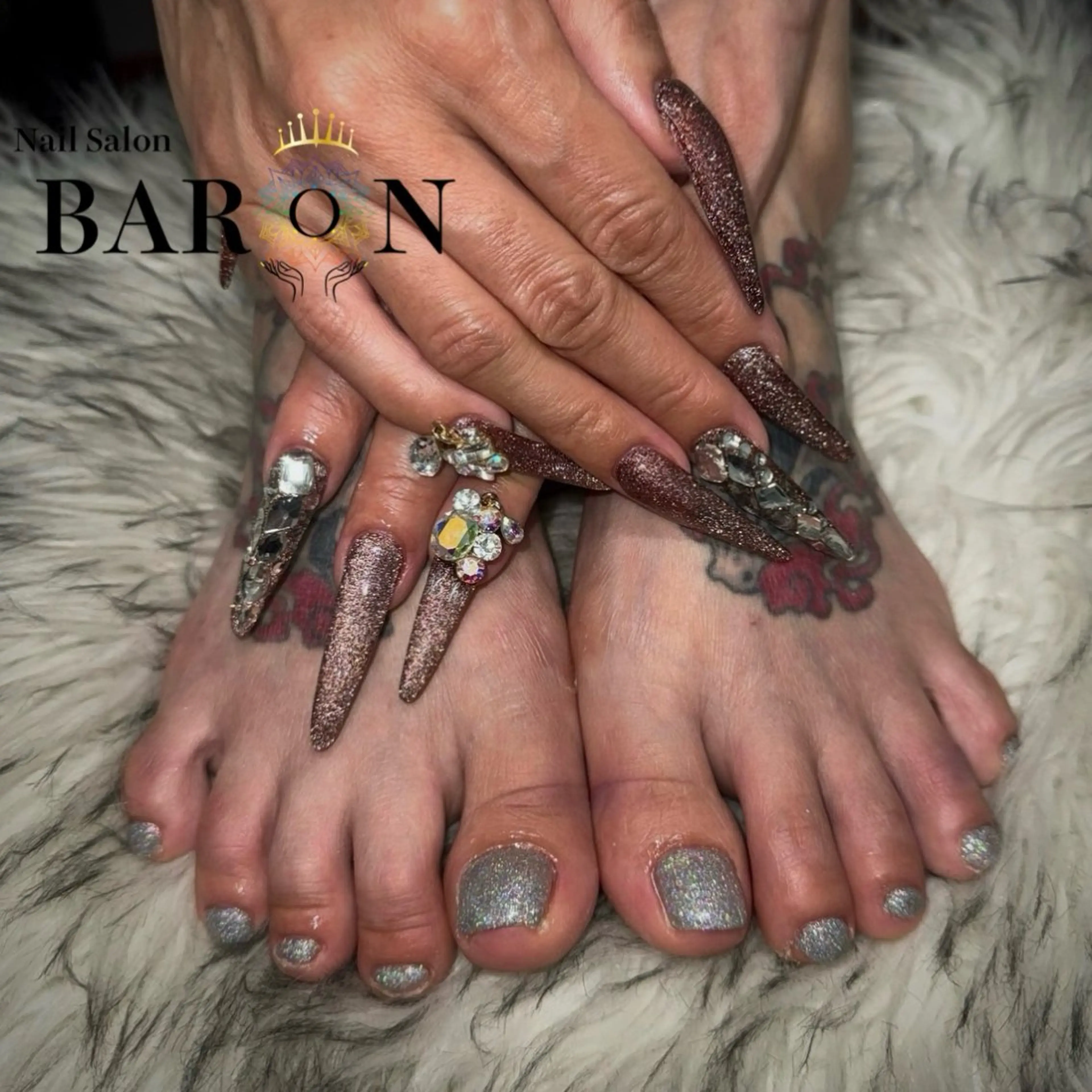 ネイル ハンドネイル YOSHINO ♛︎BARON♛︎のネイルデザイン