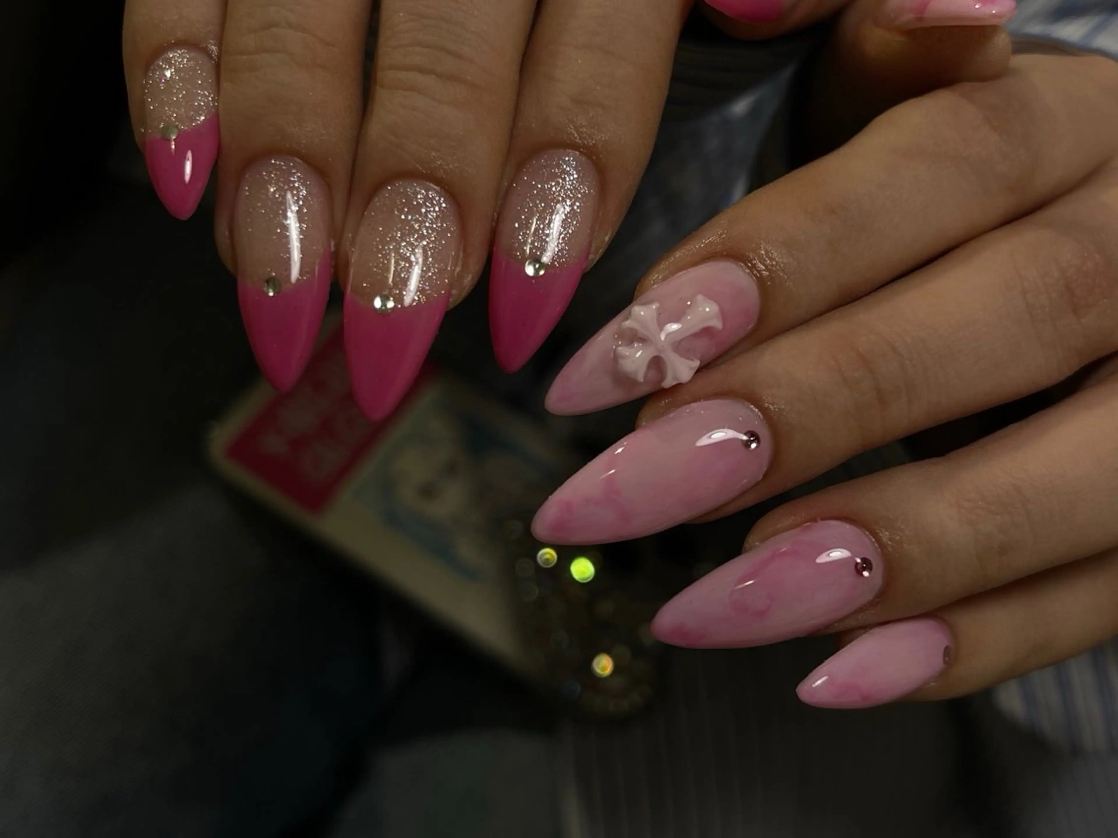 ネイル ハンドネイル ハンドケア nail salon kukuna所属・ワンホン/韓国 nail 大阪アメ村のネイルデザイン