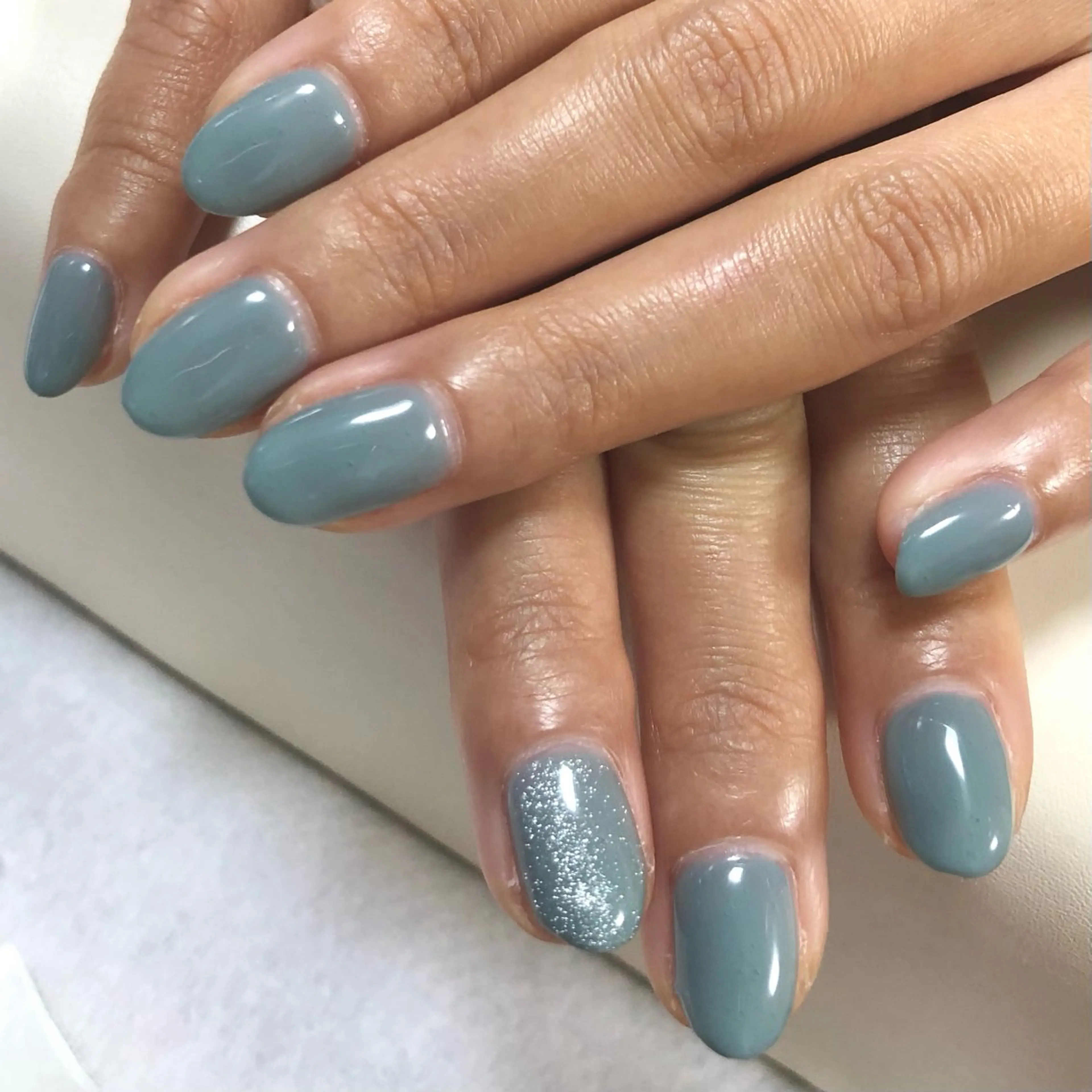 ネイル マグネットネイル ワンカラーネイル シンプルネイル ハンドネイル meeho所属・salon *meehoのネイルデザイン