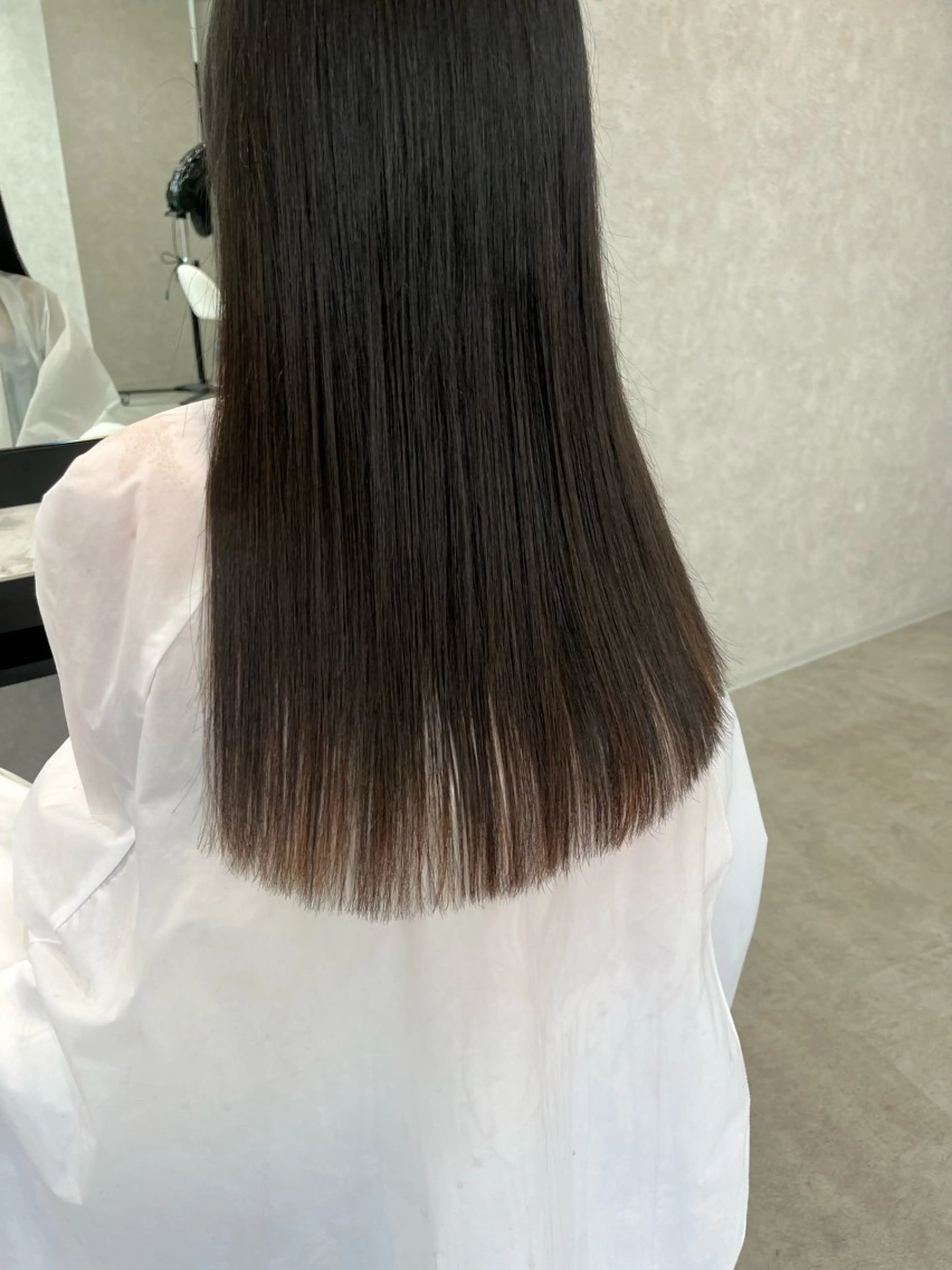 ロング カット 🌸ハイトーンカラー ゆずな 🌸のヘアスタイル