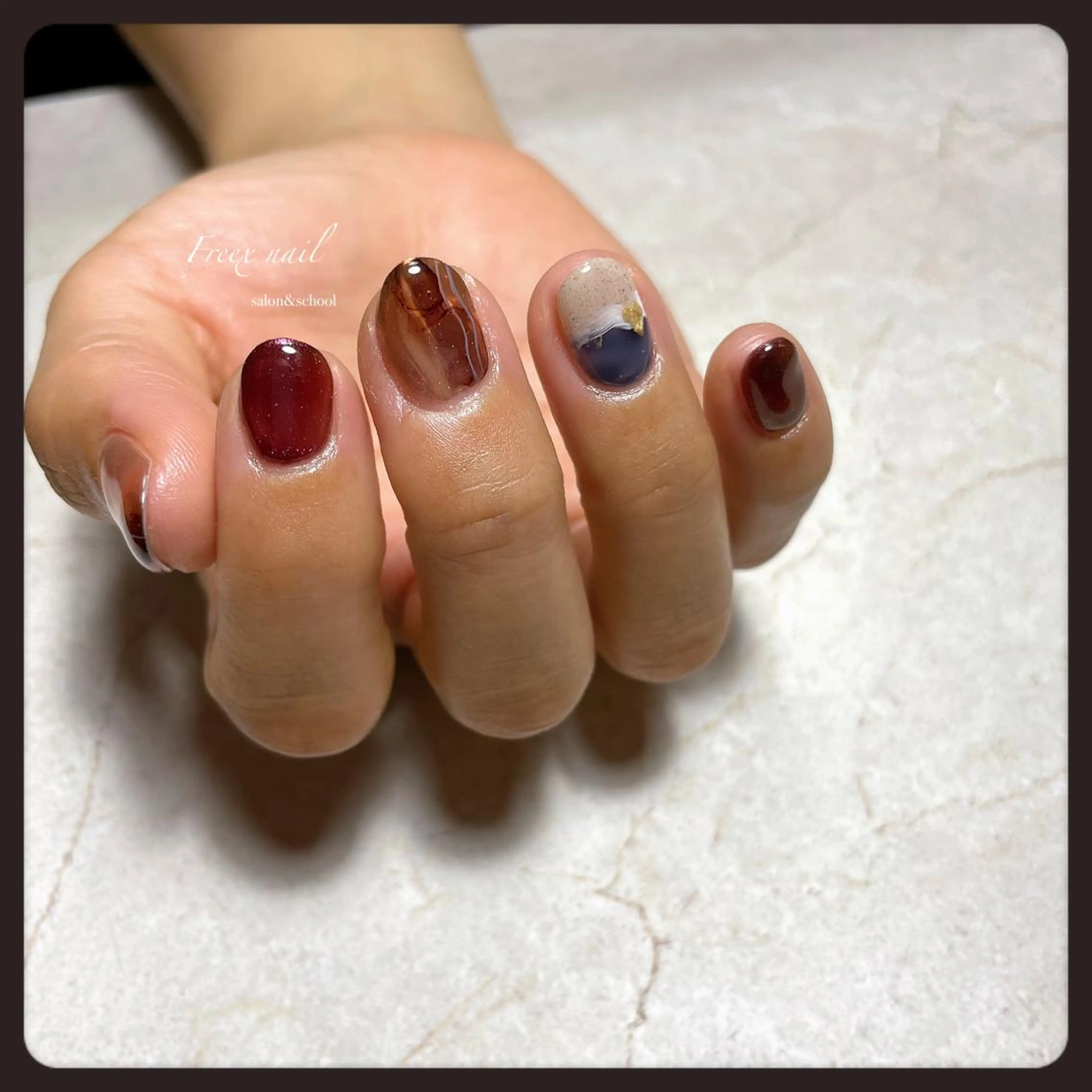 ネイル ニュアンスネイル ハンドネイル ハンドケア Freex nail所属・freex nail /ニュアンス/個性派のネイルデザイン