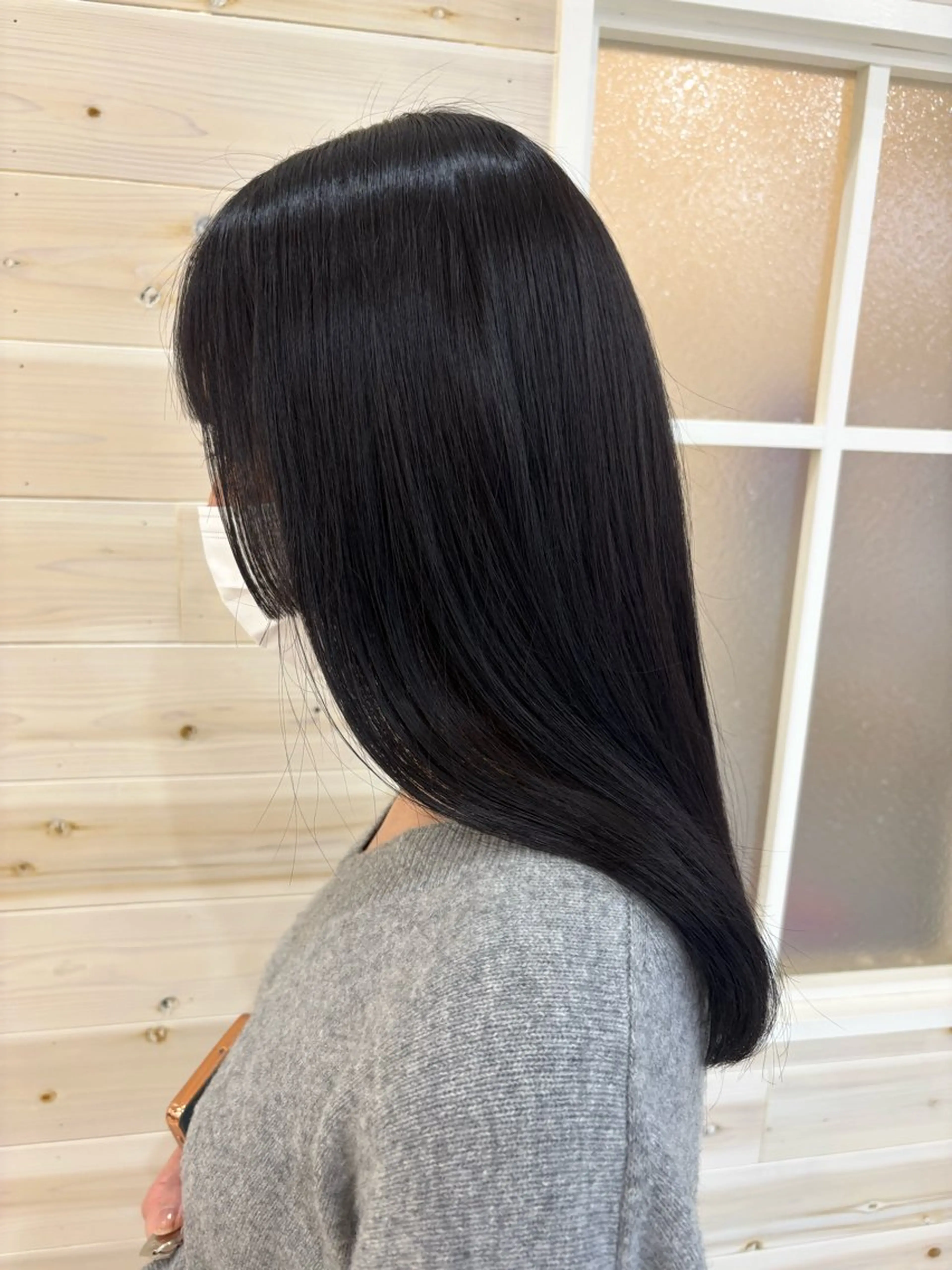 セミロング 縮毛矯正 縮毛矯正 田野倉NEXT店 美髪ニストのヘアスタイル