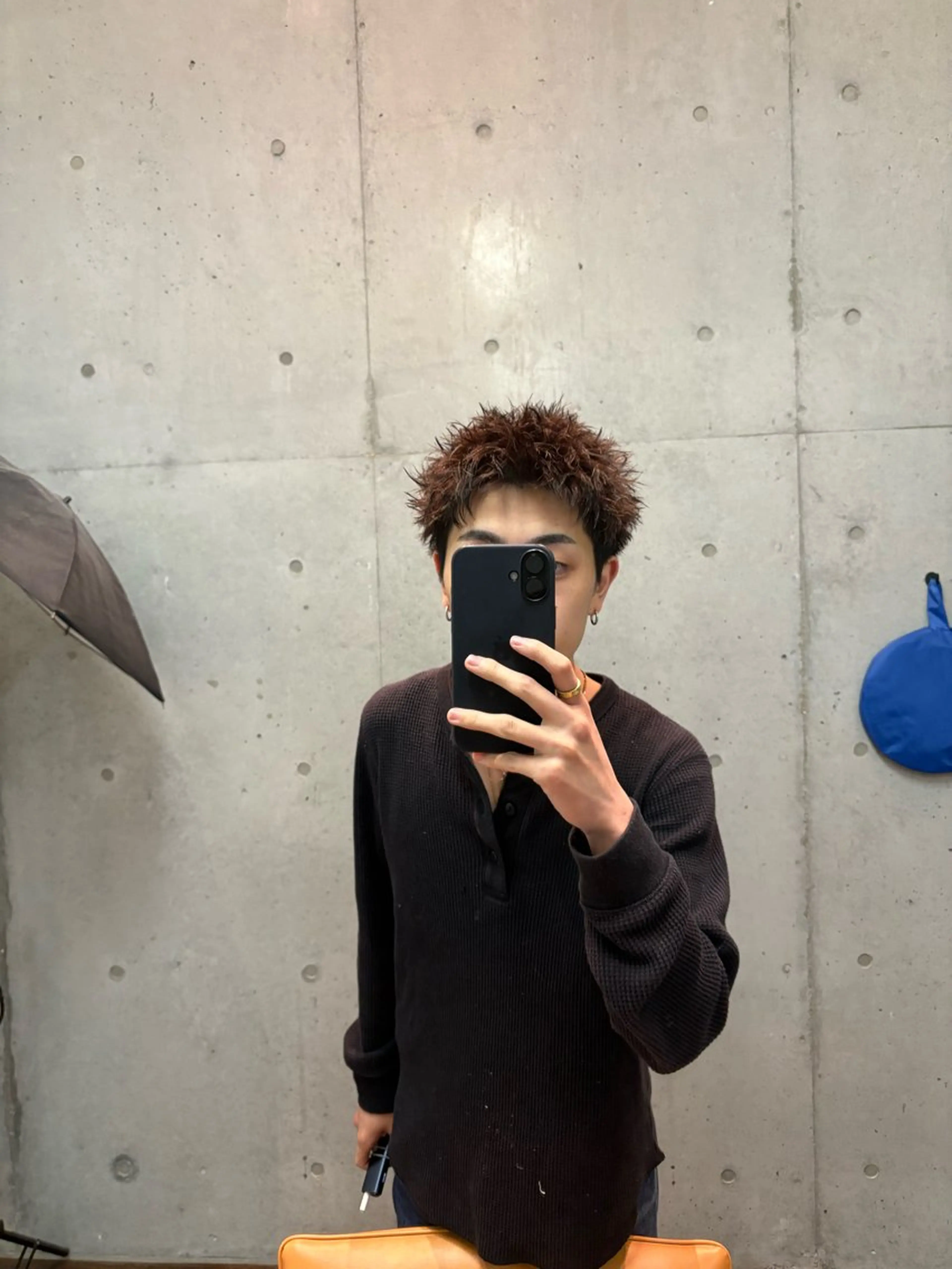 ショート パーマ メンズ スパイキーショート ショートヘア 山口 陽平のヘアスタイル