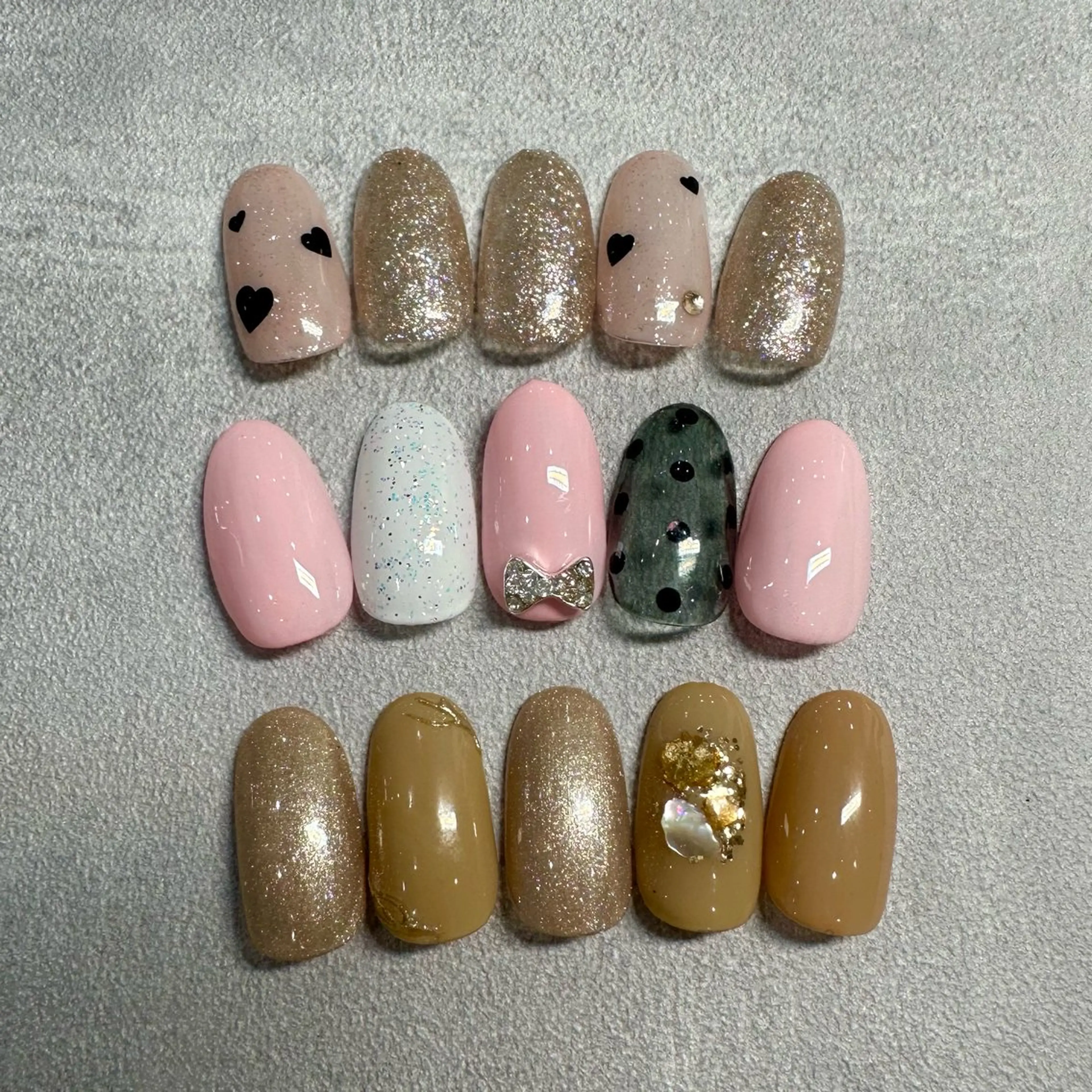 ネイル 🩷🩵mm.大宮 Riyo🧸🩵🩷のネイルデザイン