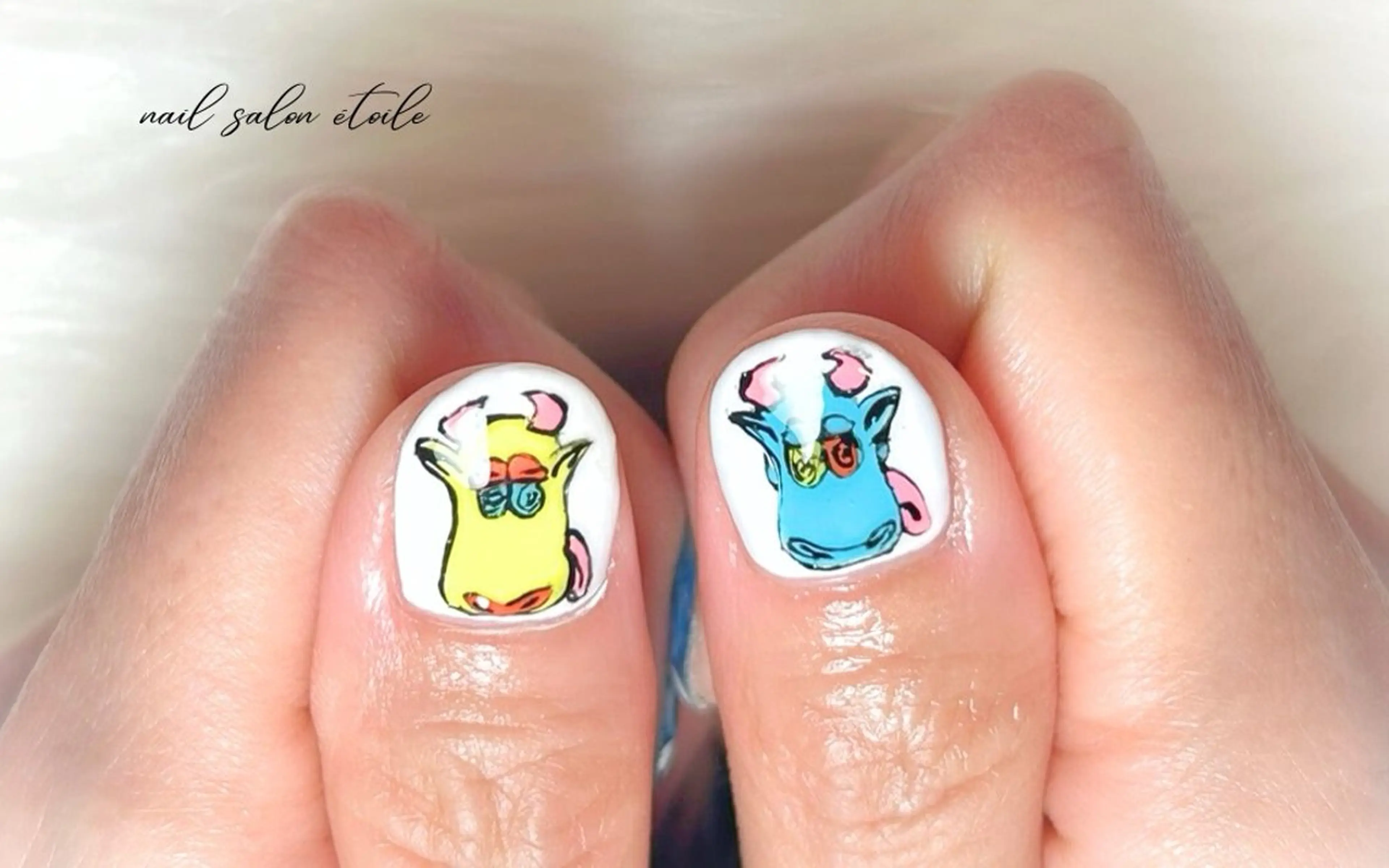 ネイル マグネットネイル ハンドネイル nail salon étoileのネイルデザイン