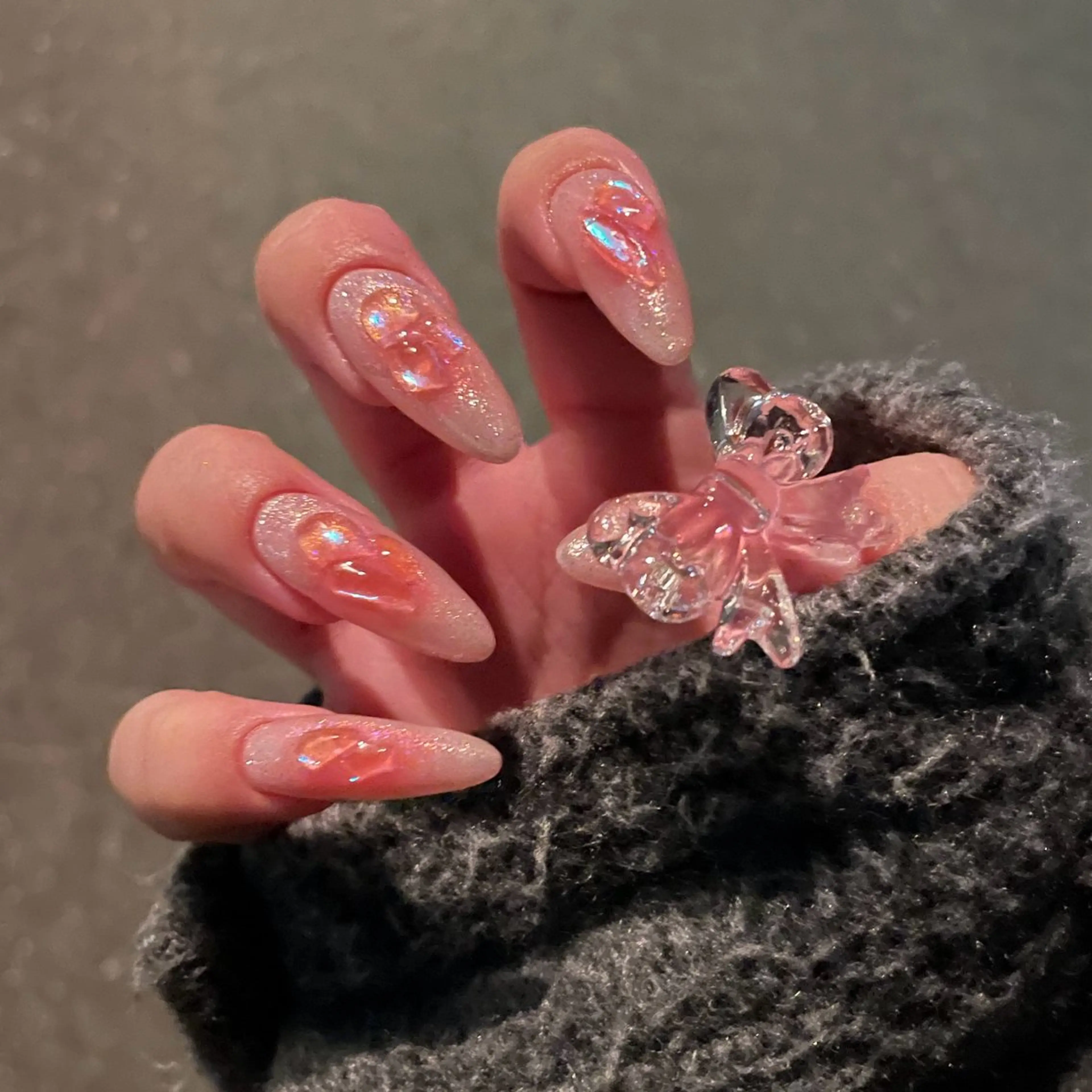 ネイル チークネイル 持ち込み ハンドネイル LIFE MIYUのネイルデザイン