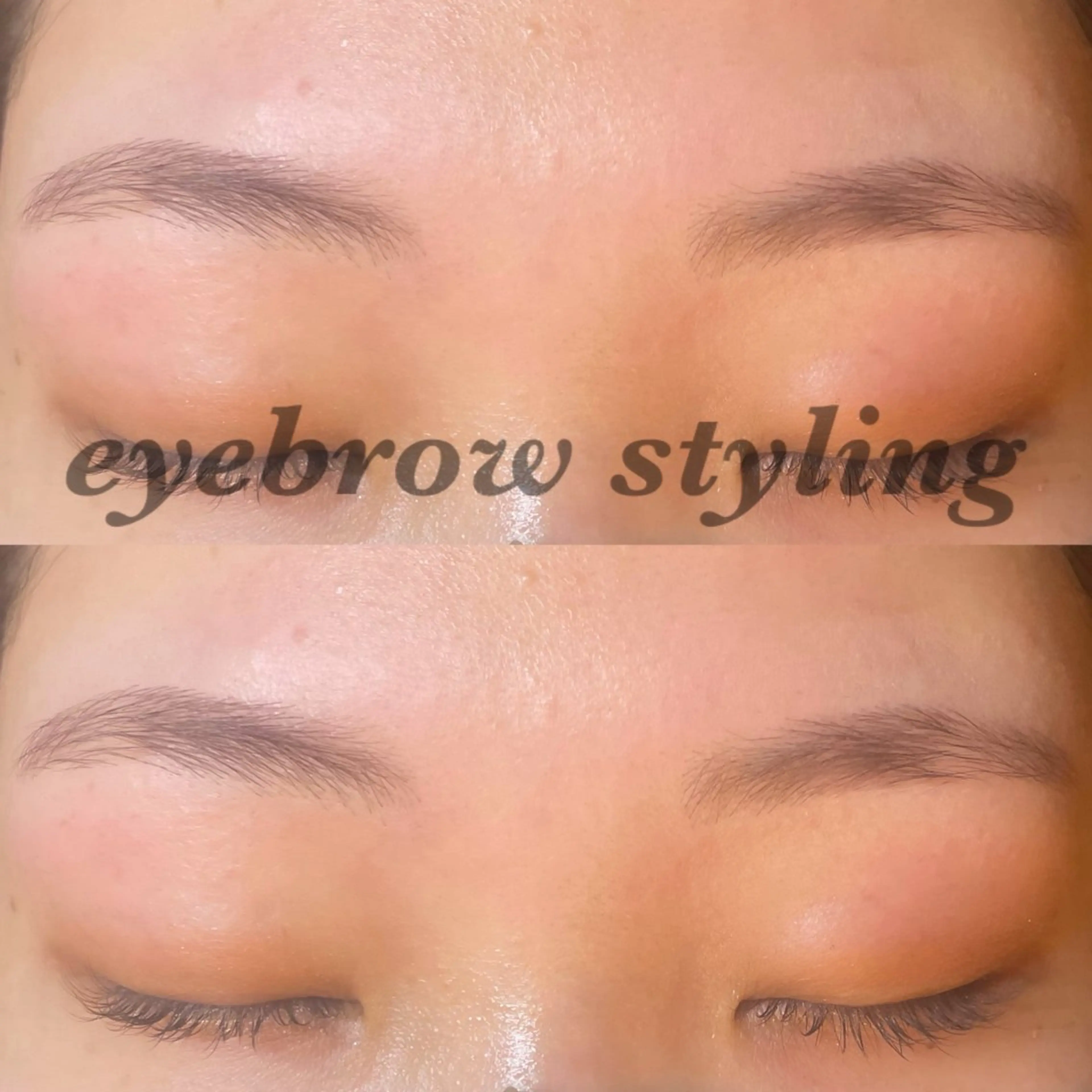 アイブロウ mika❤︎まつげ| 眉毛|束感のマツエク・マツパデザイン