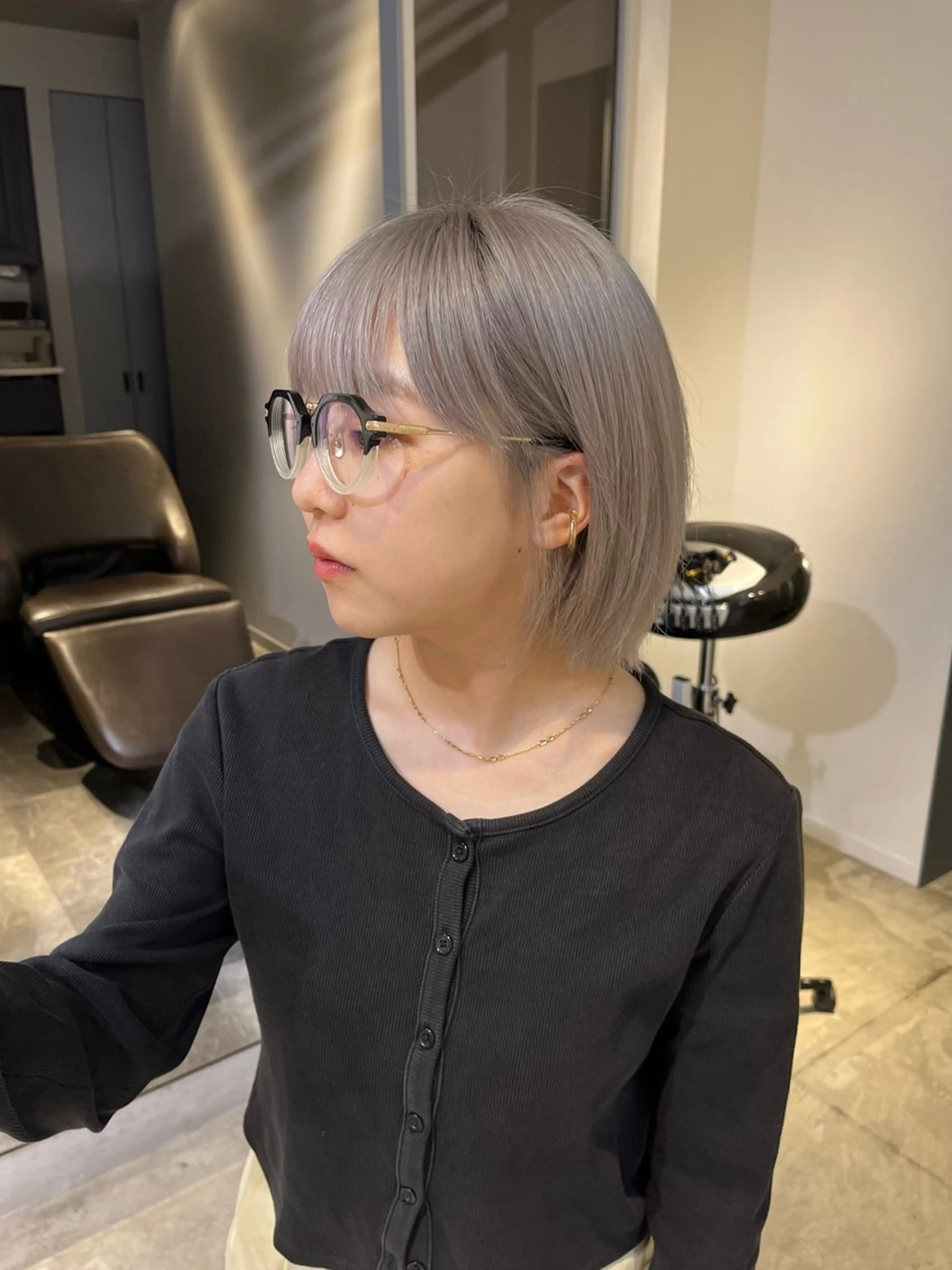 ショート ボブ 宮城 星のヘアスタイル