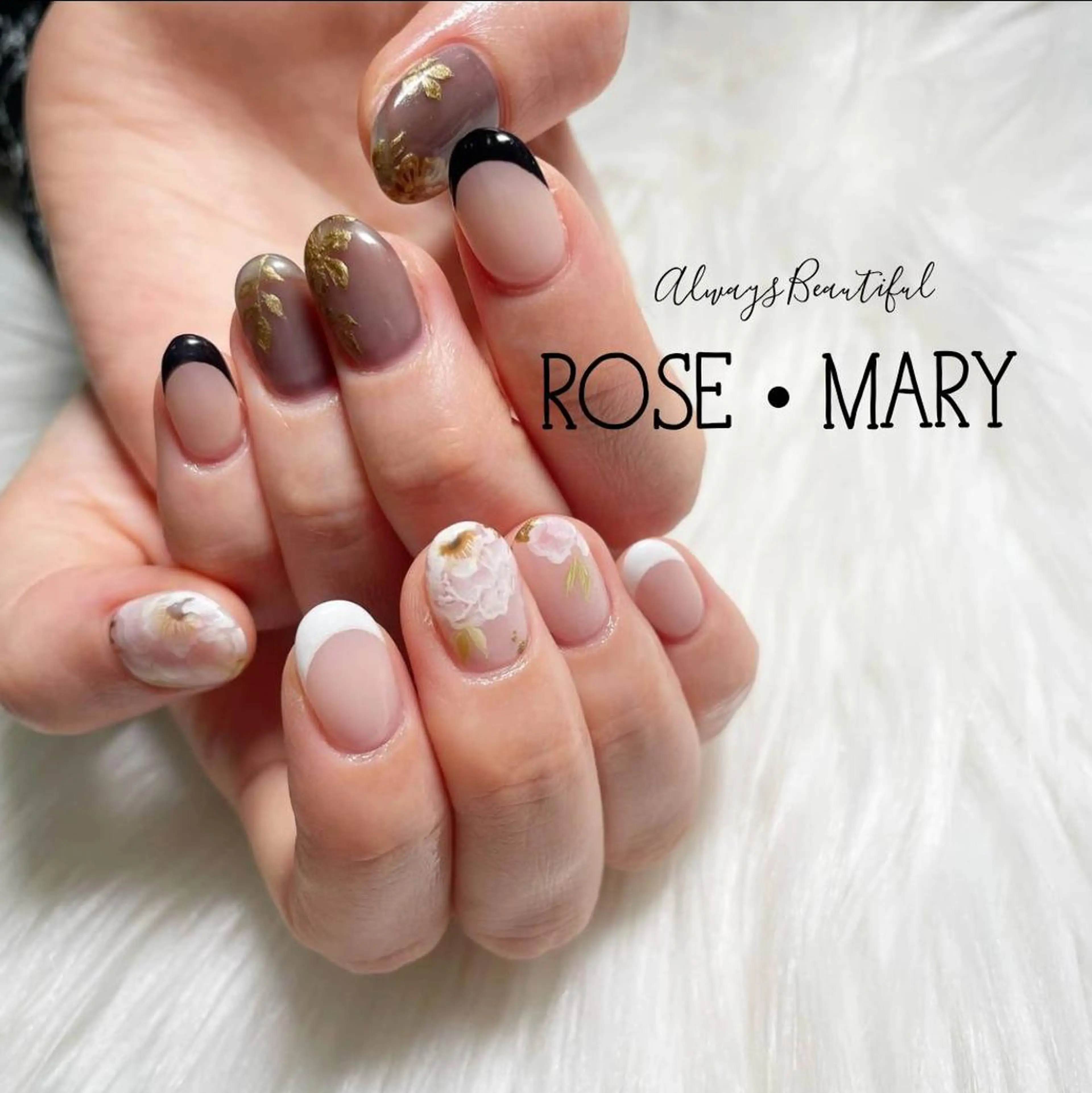 ネイル ハンドネイル ROSE・MARY 木村のネイルデザイン