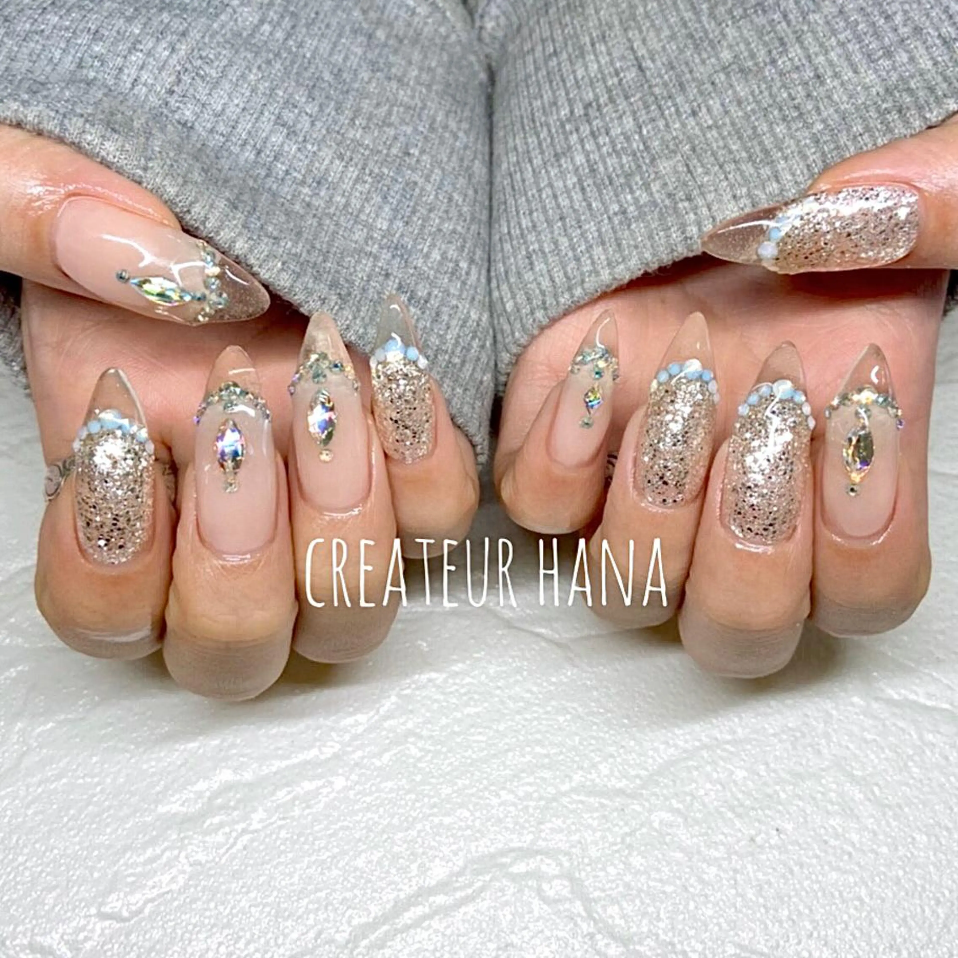 ネイル 三橋 結菜のネイルデザイン