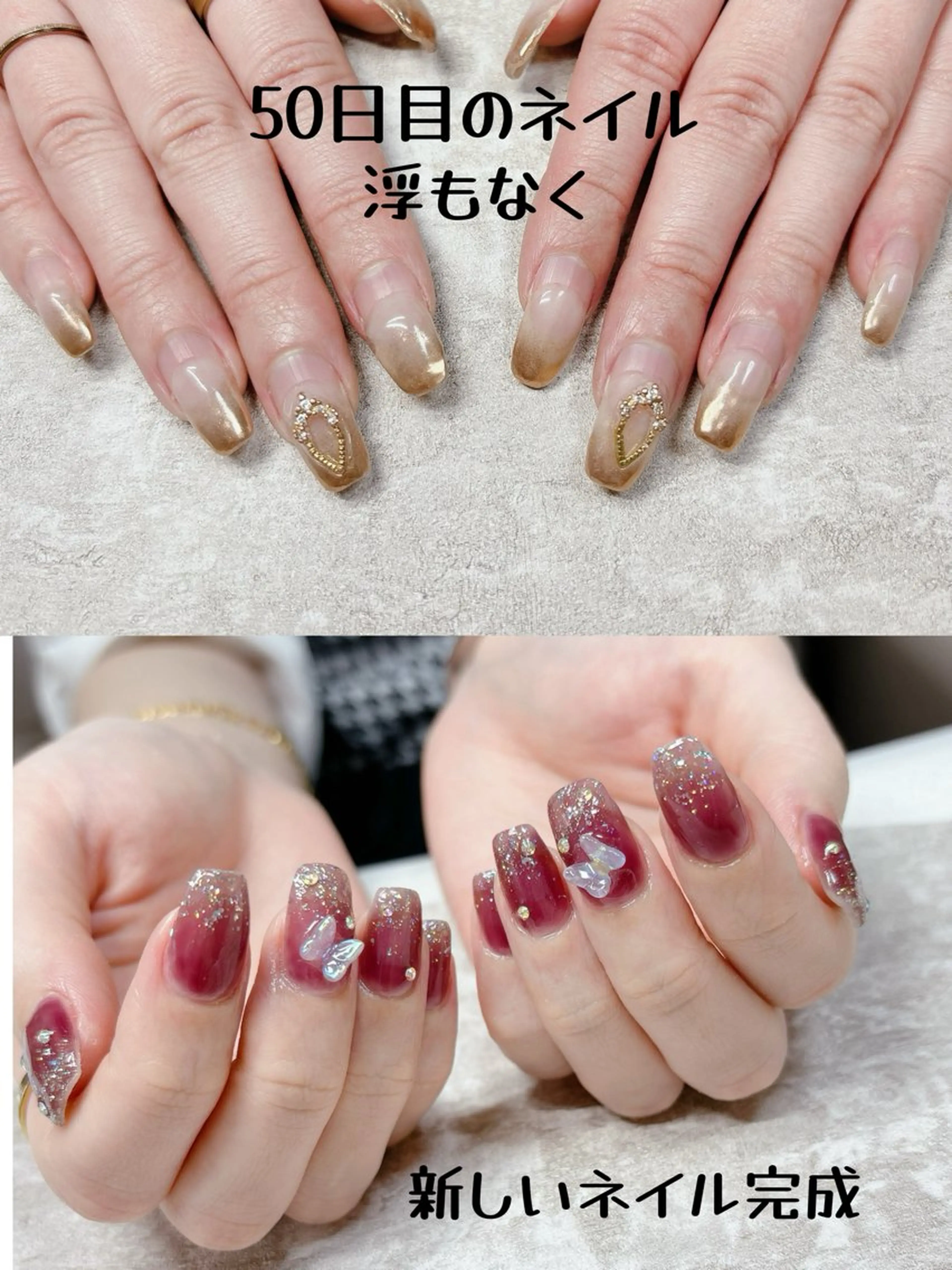 ネイル ハンドネイル ハンドケア Nail •Head スパFortunaのネイルデザイン