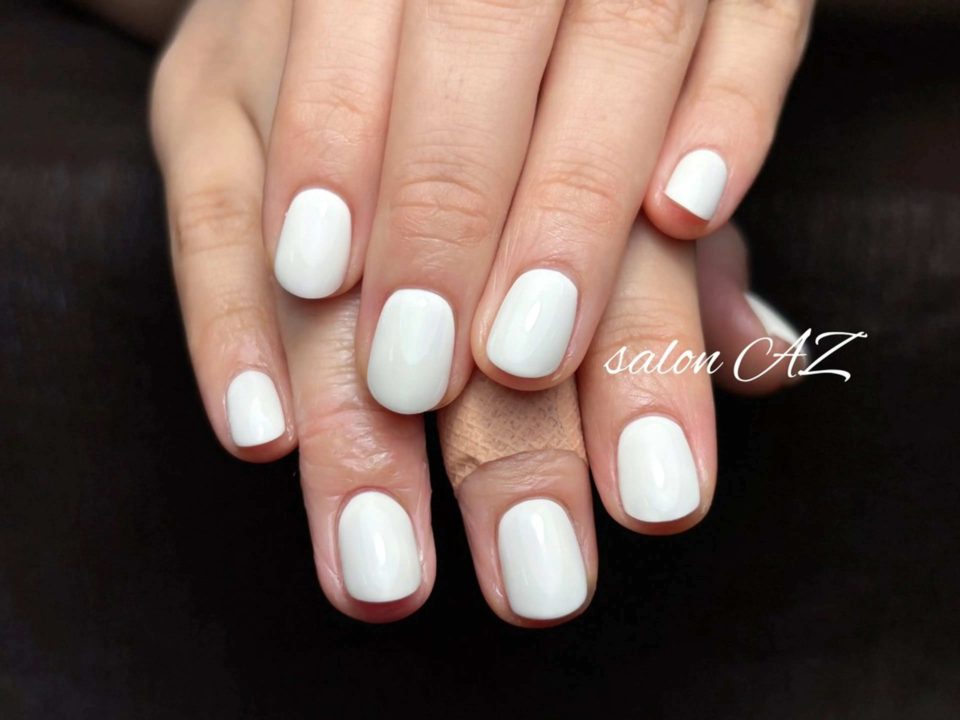 ネイル アートネイル 長さ出し フットネイル フレンチネイル ジェルネイル salon AZのネイルデザイン