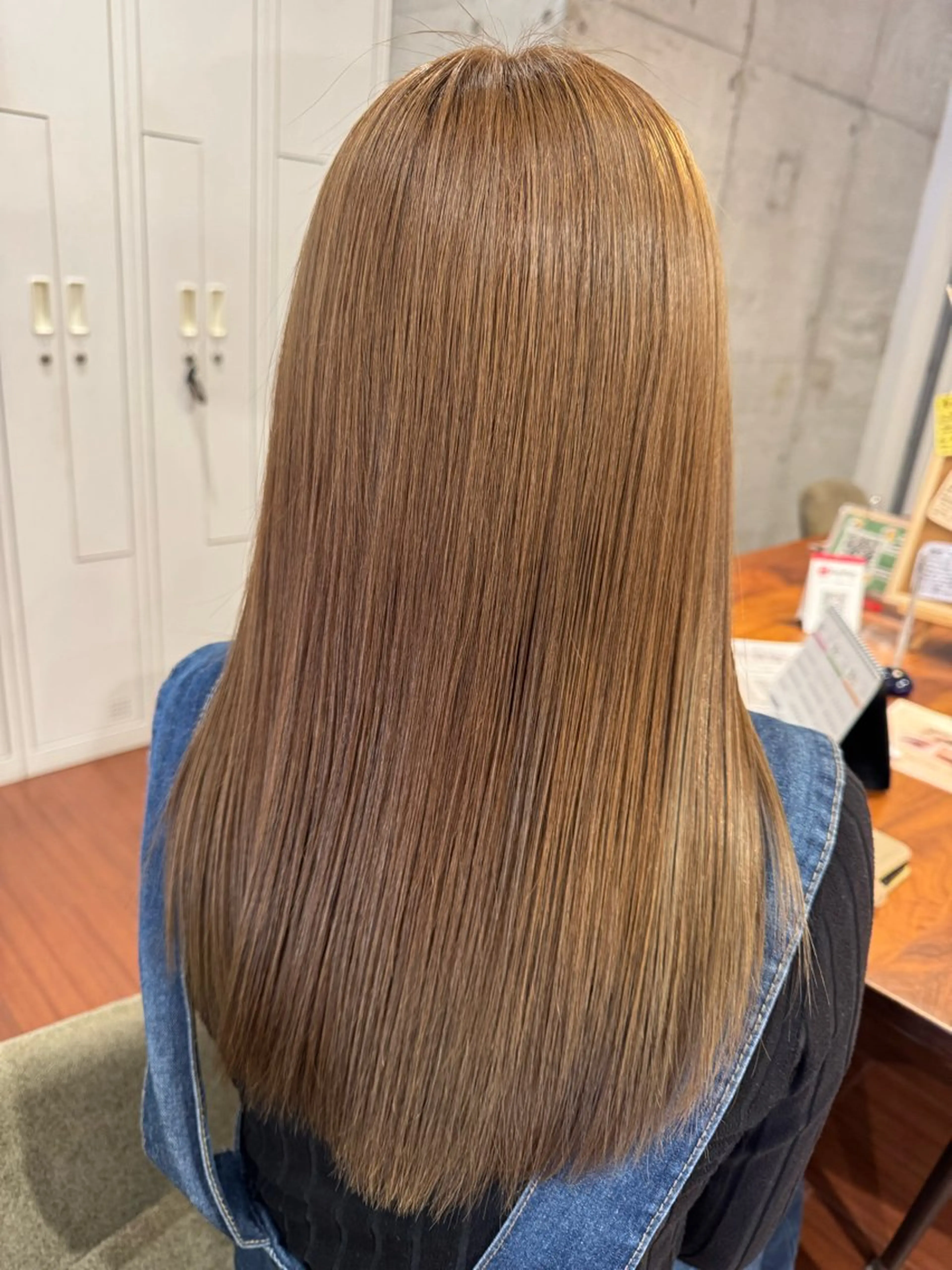 ロング カラー ベージュカラー megumi ⭐︎のヘアスタイル